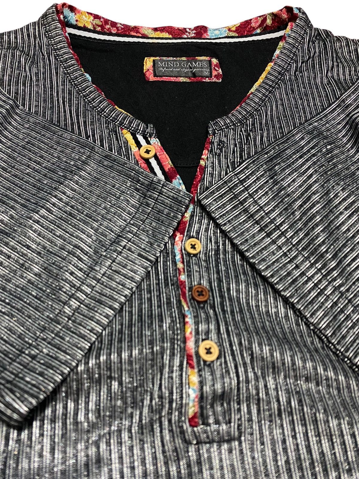 If Six Was Nine × Japanese Brand × Le Grande Bleu (L.G.B.) Vintage Mind Games shortsleeve shirt Size US M / EU 48-50 / 2 - 3 Thumbnail