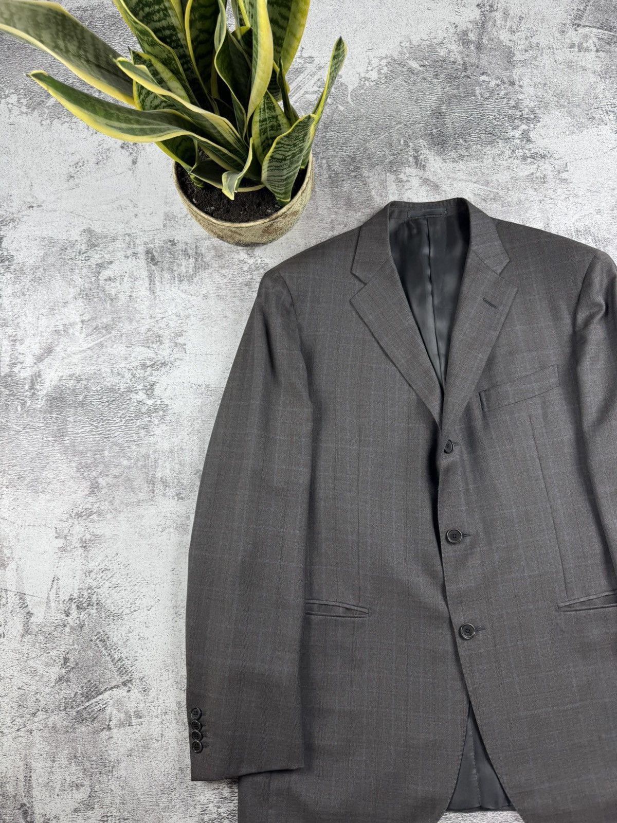 Caruso Vintage Raffaele Caruso 54R Classic 90S Blazer Suit Jacket Size 54R - 4 Thumbnail