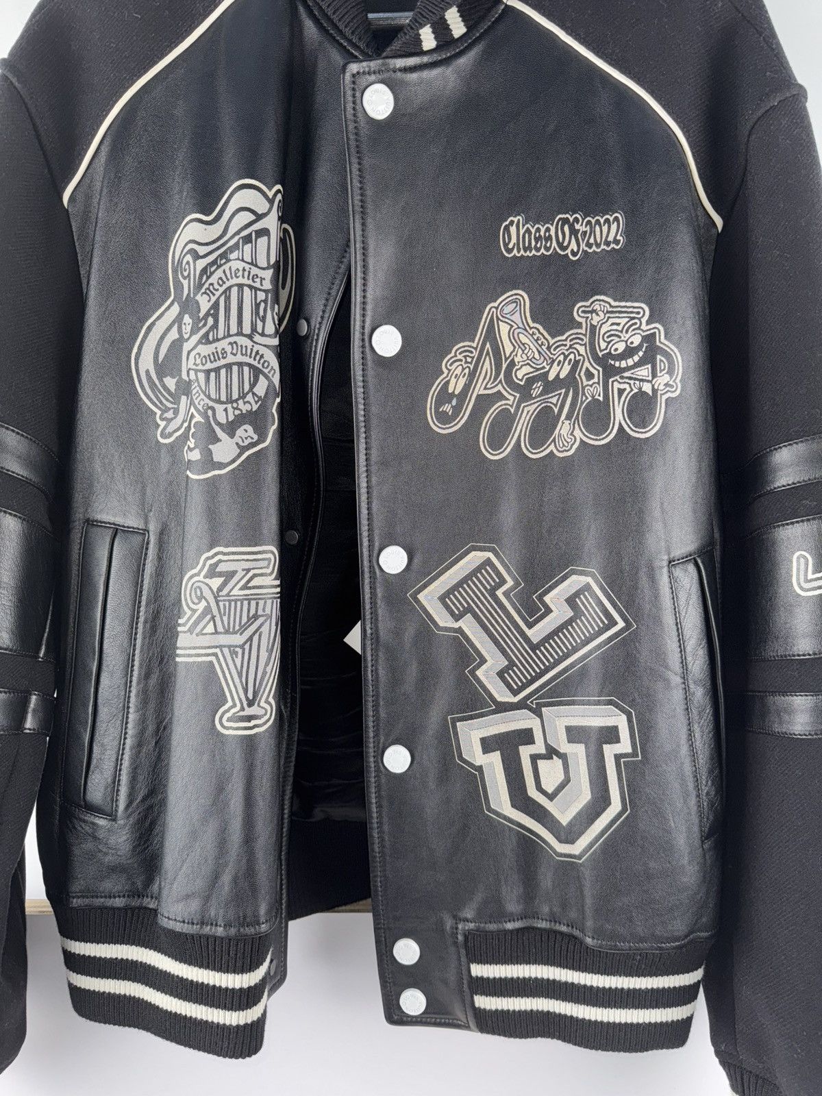 Louis Vuitton × Virgil Abloh Lv varsity jacket Size US L / EU 52-54 / 3 - 3 Thumbnail