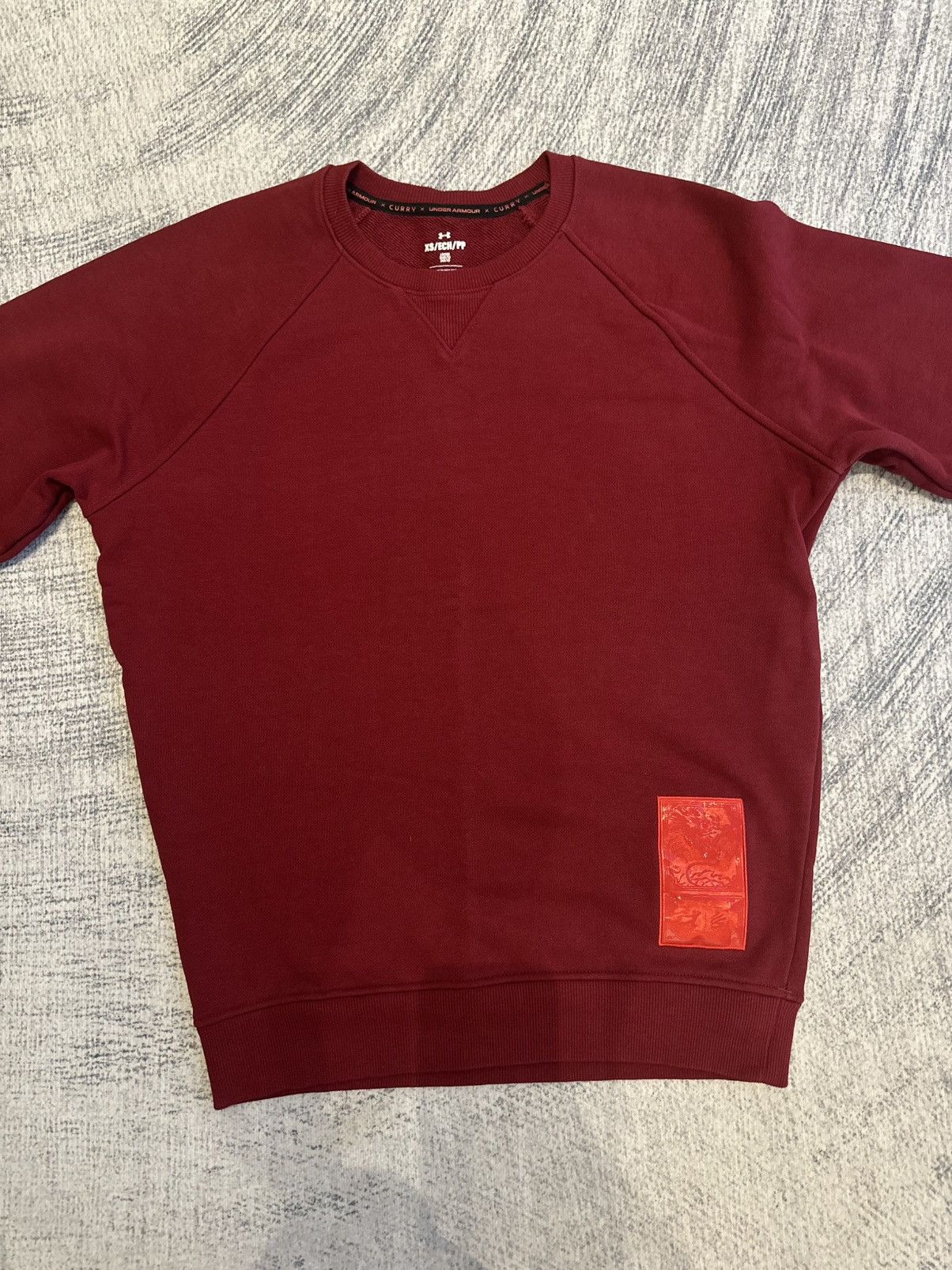 Under Armour Under Armour Stephen Curry x Bruce Lee Red Maroon Sweater Size US XS / EU 42 / 0 - 2 Thumbnail