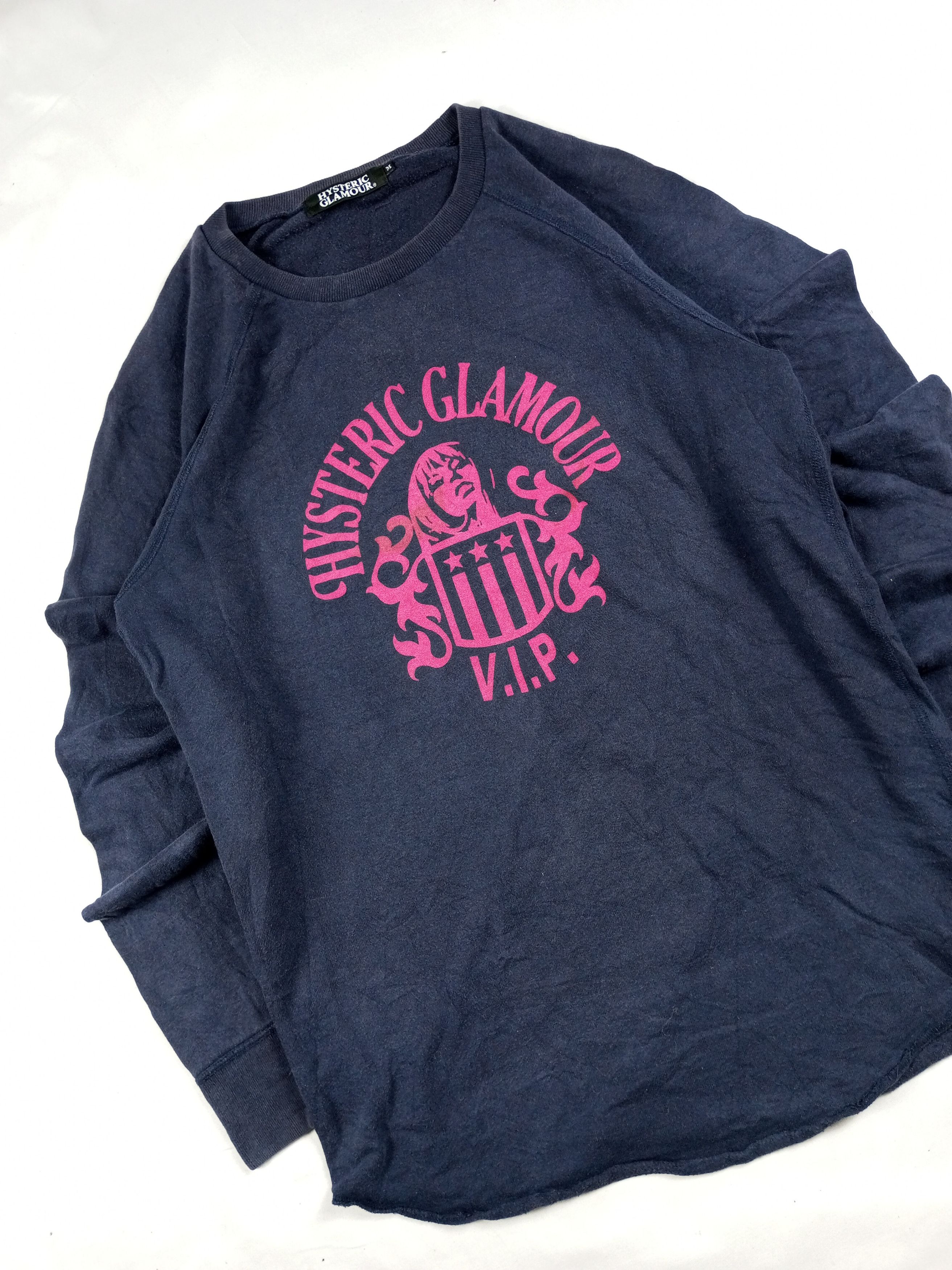 Hysteric Glamour Rare Vintage Hysteric Glamour V.I.P Long Sleeve Size US M / EU 48-50 / 2 - 3 Thumbnail