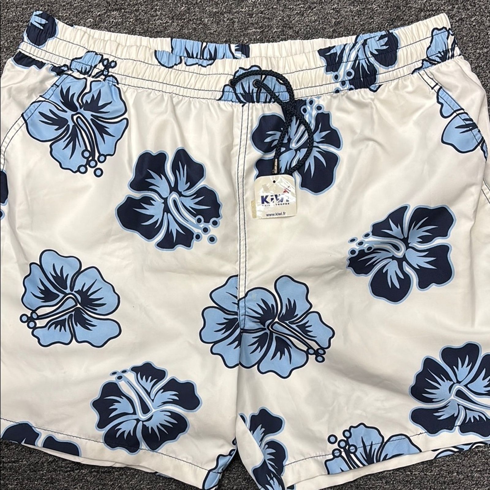 Other NWT Kikomo Blue Floral Swim Shorts Size XXL Size US 44 / EU 60 - 1 Thumbnail