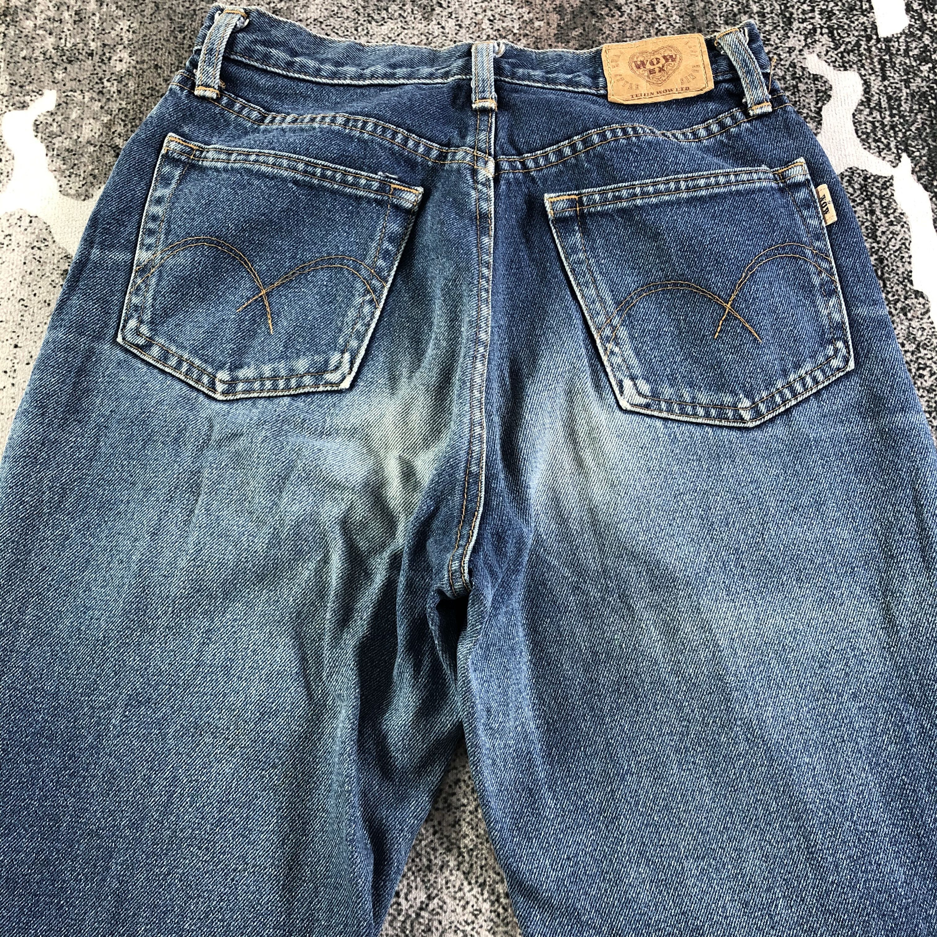 Japanese Brand Vintage Japanese Brand Jeans Medium Wash Denim KJ2301 Size 25" / US 0 / IT 36 - 4 Thumbnail