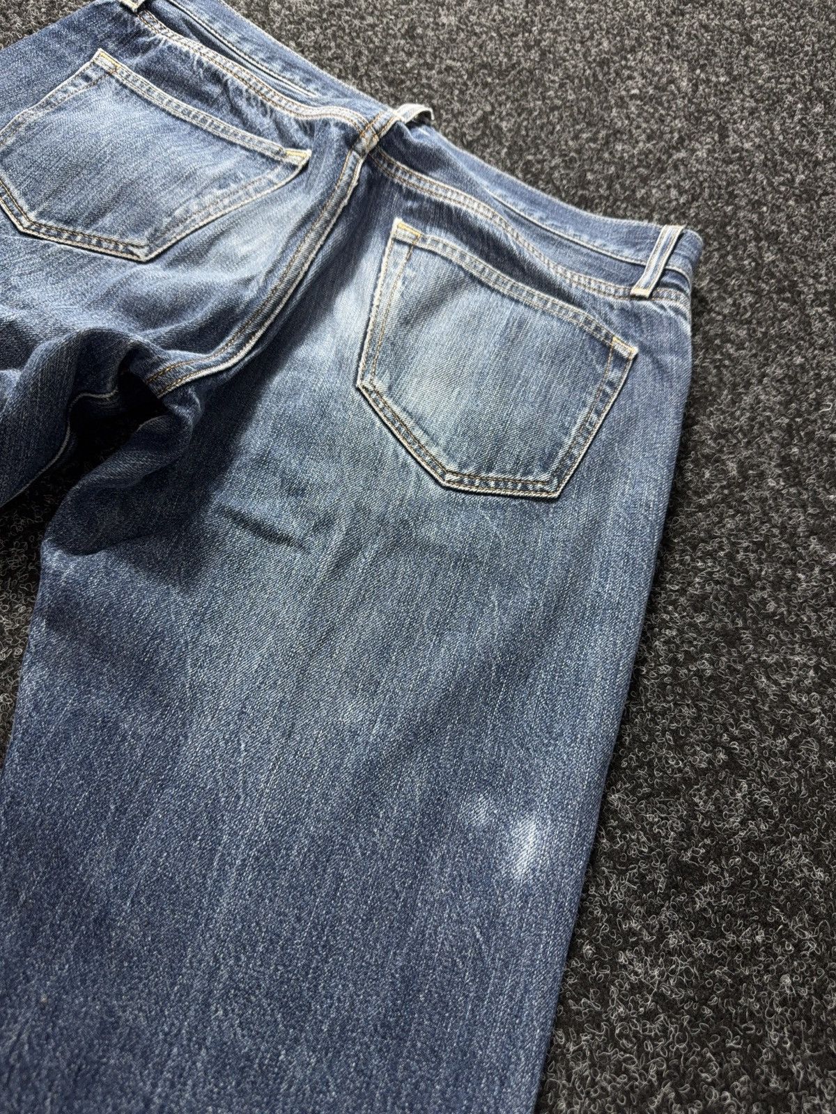 Uniqlo Vintage 00s Uniqlo Selvedge Straight Denim Jeans Japanese Size US 34 / EU 50 - 15 Thumbnail
