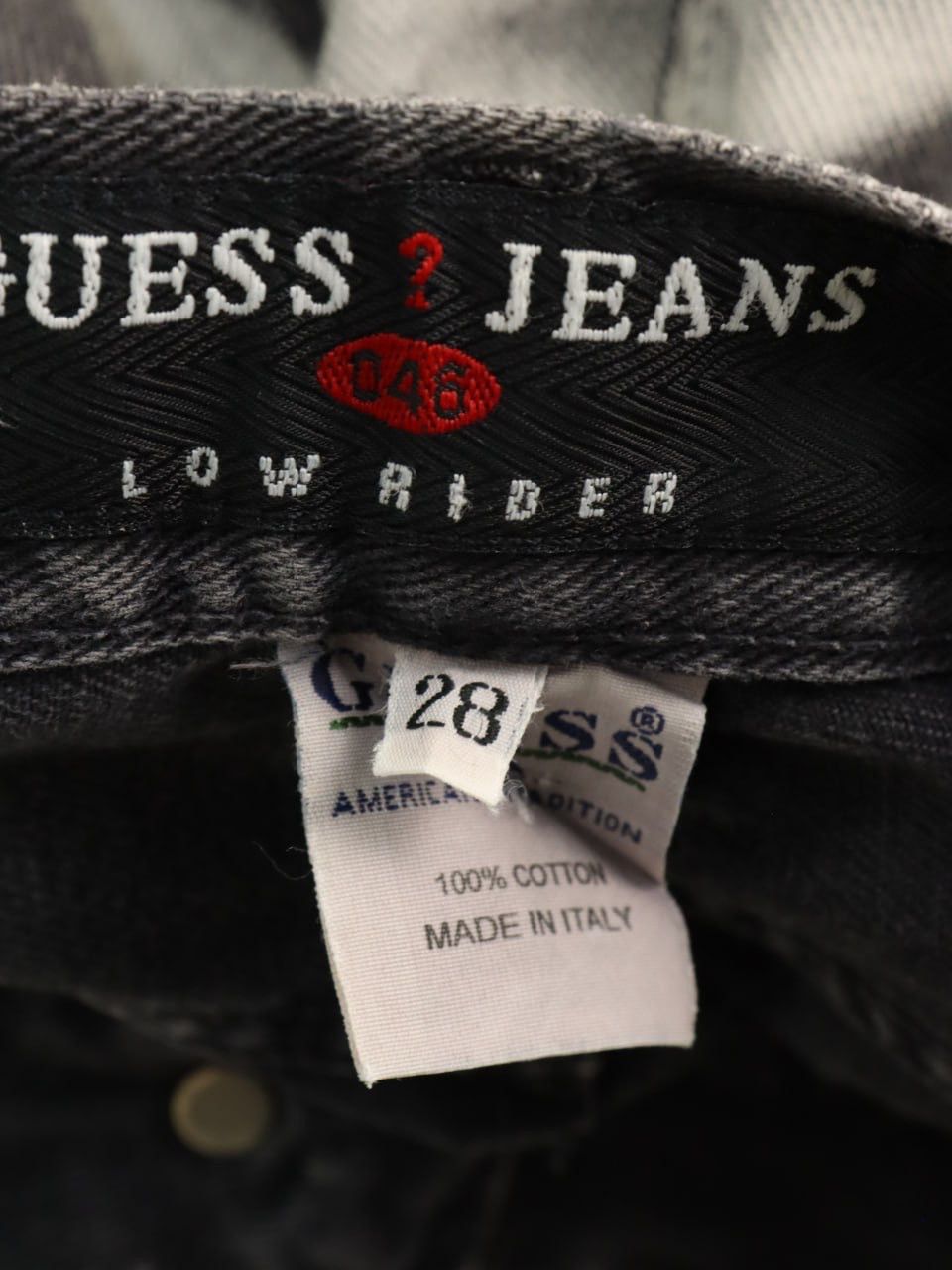Guess Guess Low Rider Tiger Stripe Style Jeans MADE IN ITALY Size US 28 / EU 44 - 17 Thumbnail