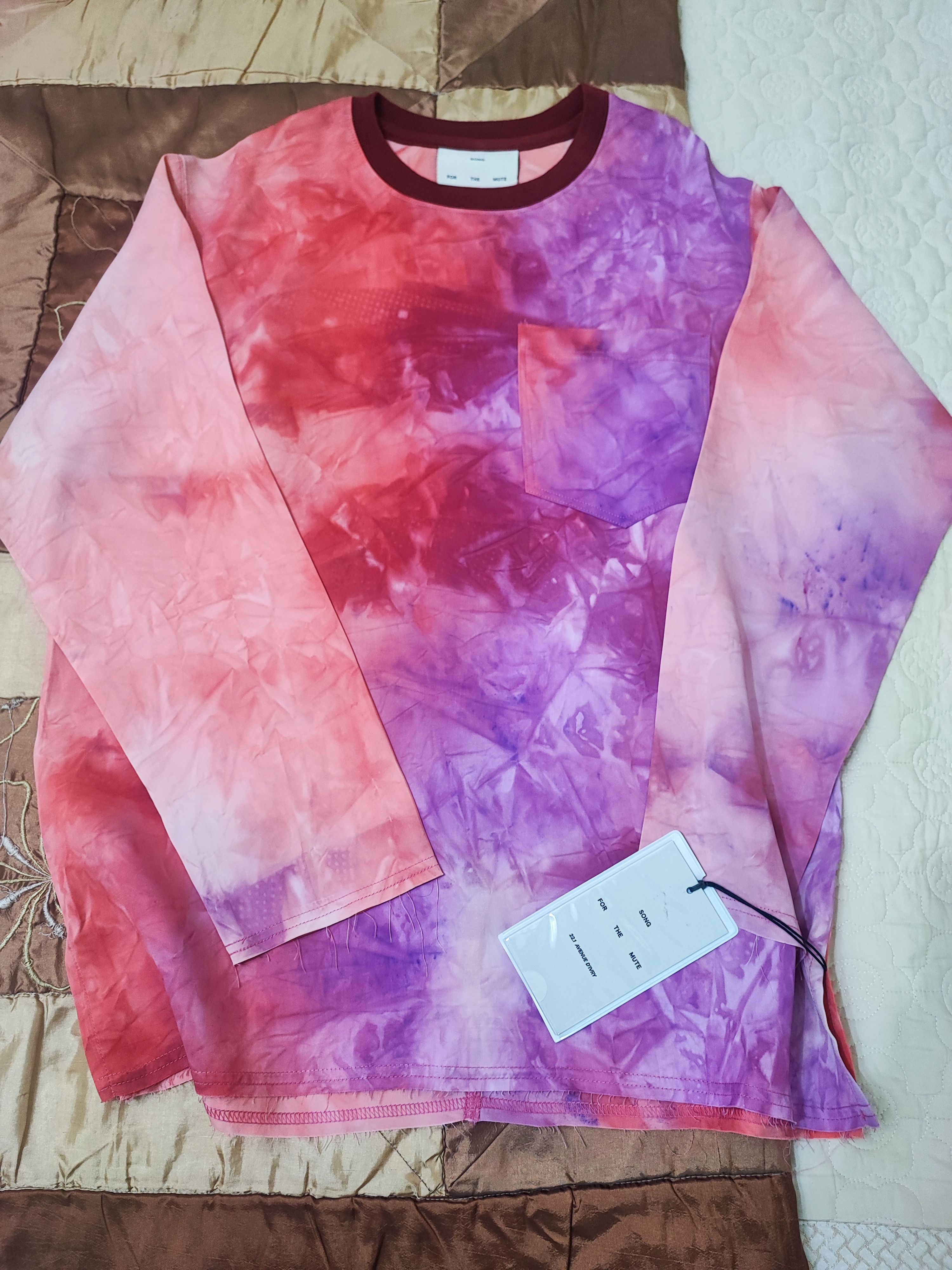 Song For The Mute Avant-Garde Designer Song For The Mute Rayon Tie Dye Size US L / EU 52-54 / 3 - 5 Thumbnail