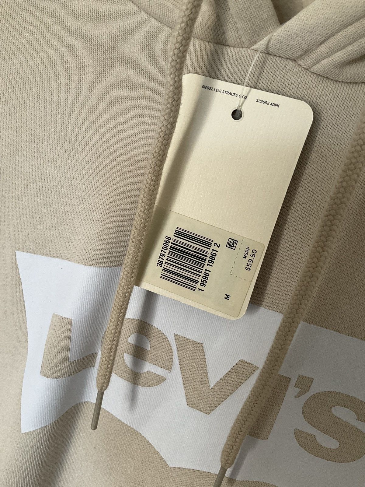 Levi's × Vintage Levi’s Cream logo hoodie New Size US M / EU 48-50 / 2 - 4 Thumbnail