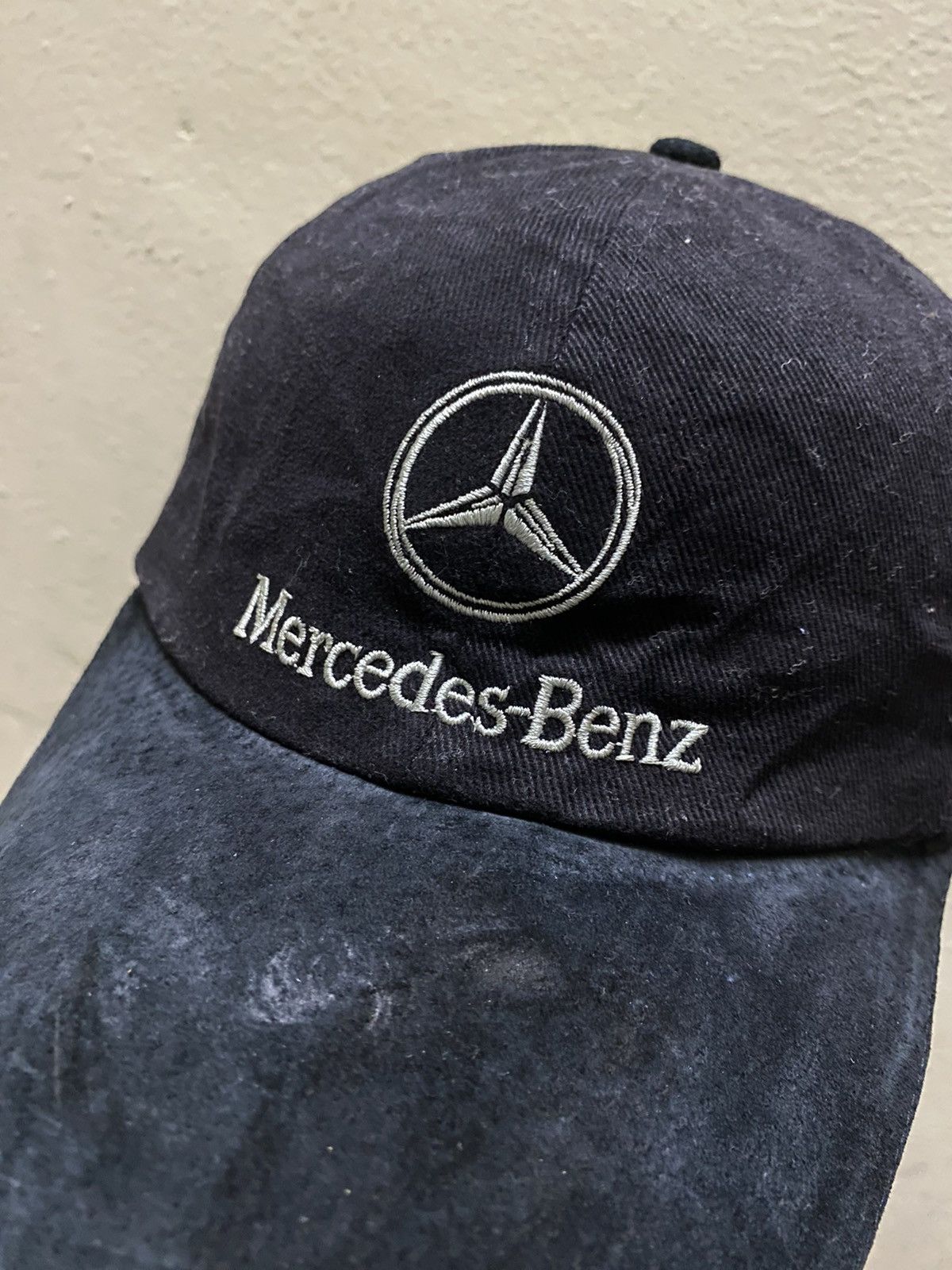 Mercedes-Benz Y2K Vintage Mercedes Benz Black Embroidered Cap Size ONE SIZE - 2 Thumbnail