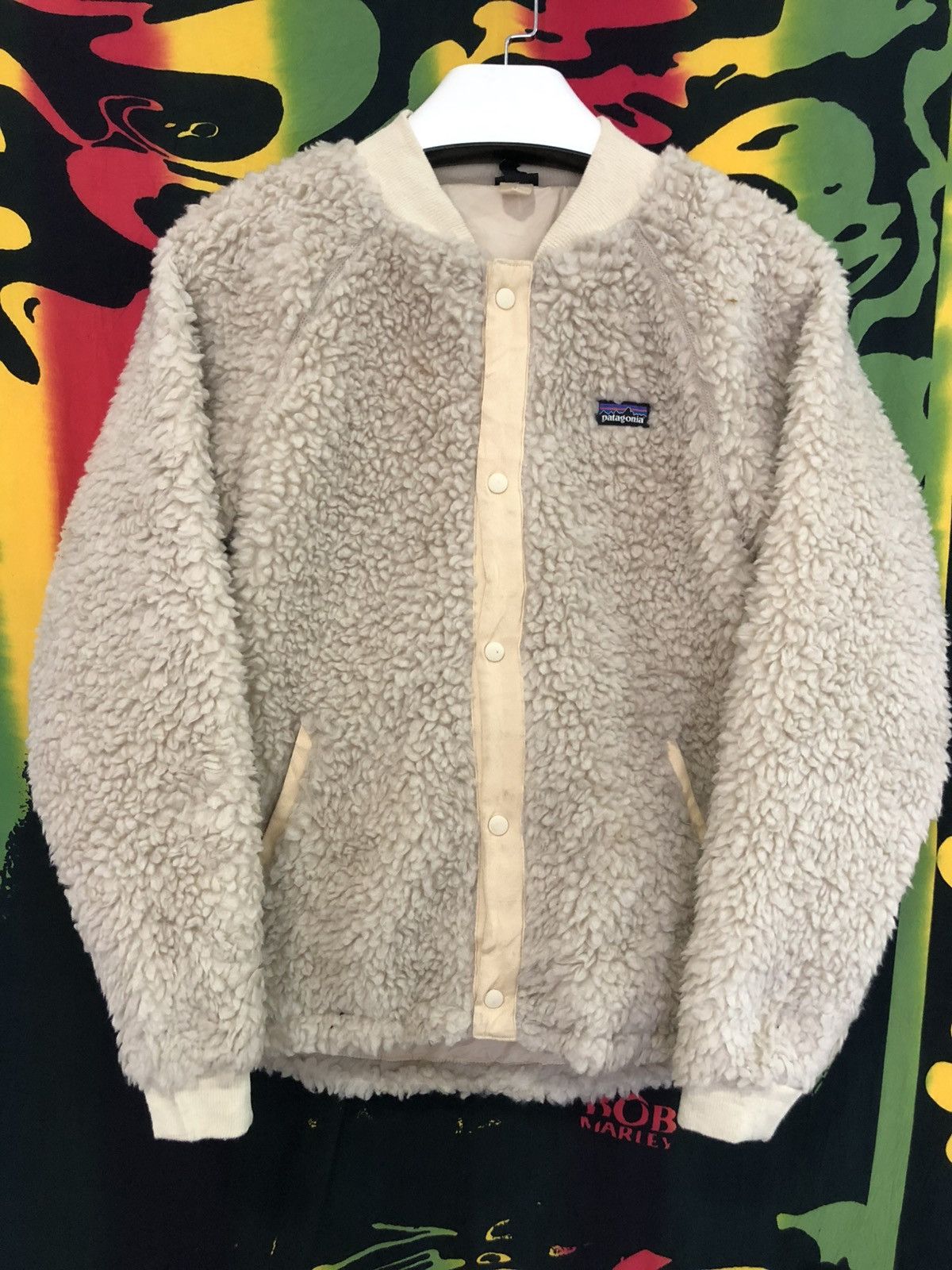 Patagonia × Vintage Patagonia rough fleece jacket Size US L / EU 52-54 / 3 - 1 Thumbnail