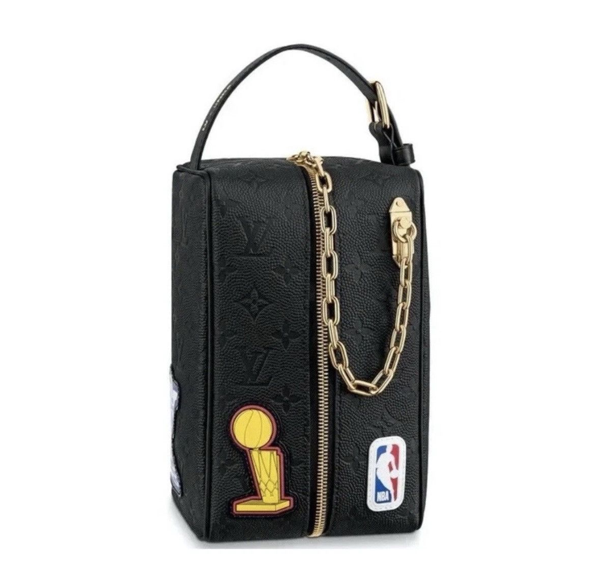 Louis Vuitton × NBA Louis Vuitton x NBA Leather Cloackroom Dopp Kit M58515 Size ONE SIZE - 1 Thumbnail