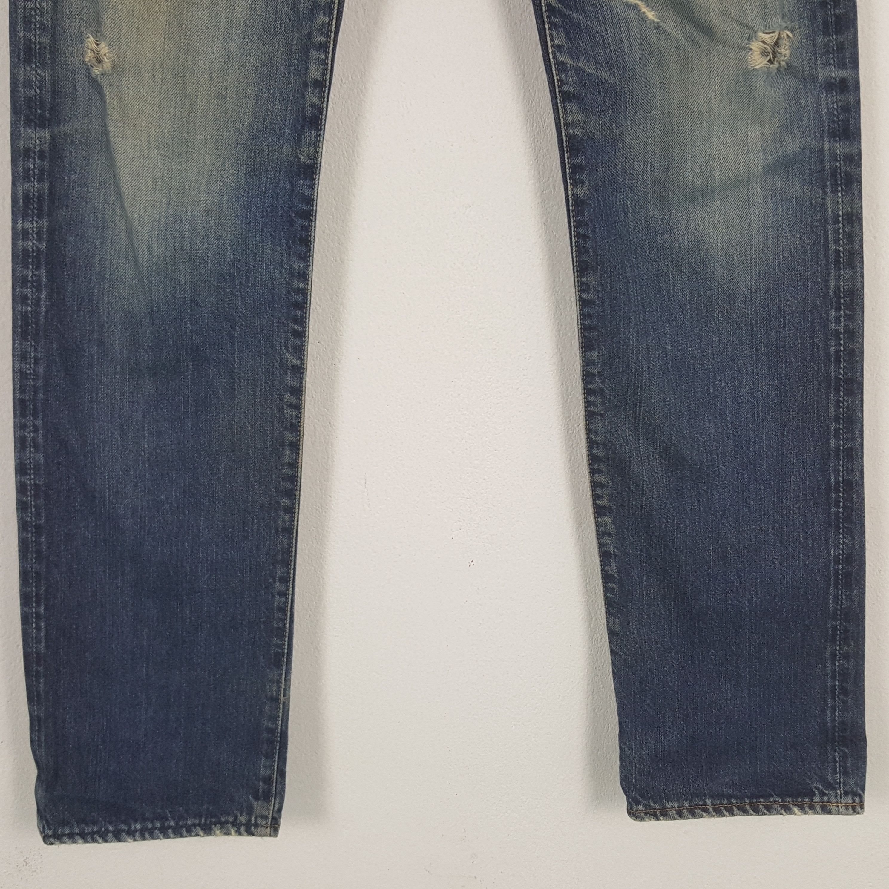 Hysteric Glamour × Japanese Brand × Vintage Vintage Hysteric Glamour Selvedge Custom Logo Denim Jeans Size US 30 / EU 46 - 6 Thumbnail