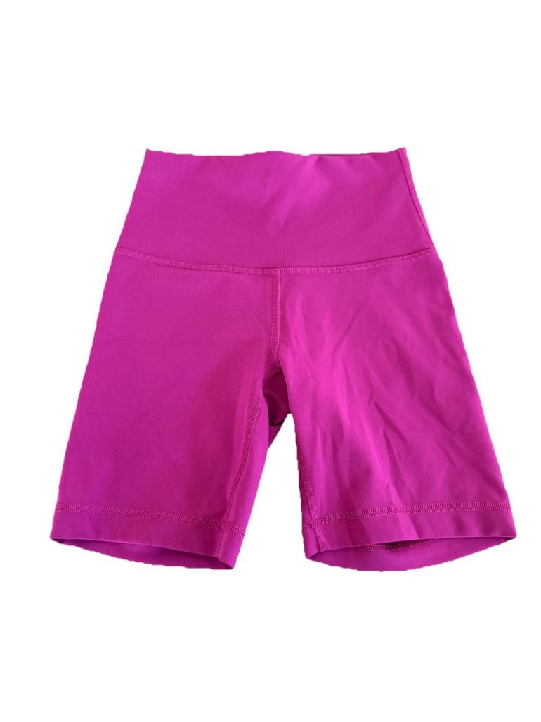 Lululemon LULULEMON WUNDER TRAIN HR SHORT 6” MAGENTA PURPLE SIZE 2 Size 26" / US 2 / IT 38 - 2 Thumbnail