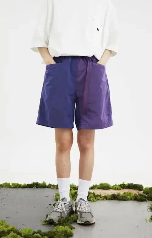 Other 21SS Tokyo Union Purple Outdoor Patchwork Shorts Size US 32 / EU 48 - 1 Thumbnail