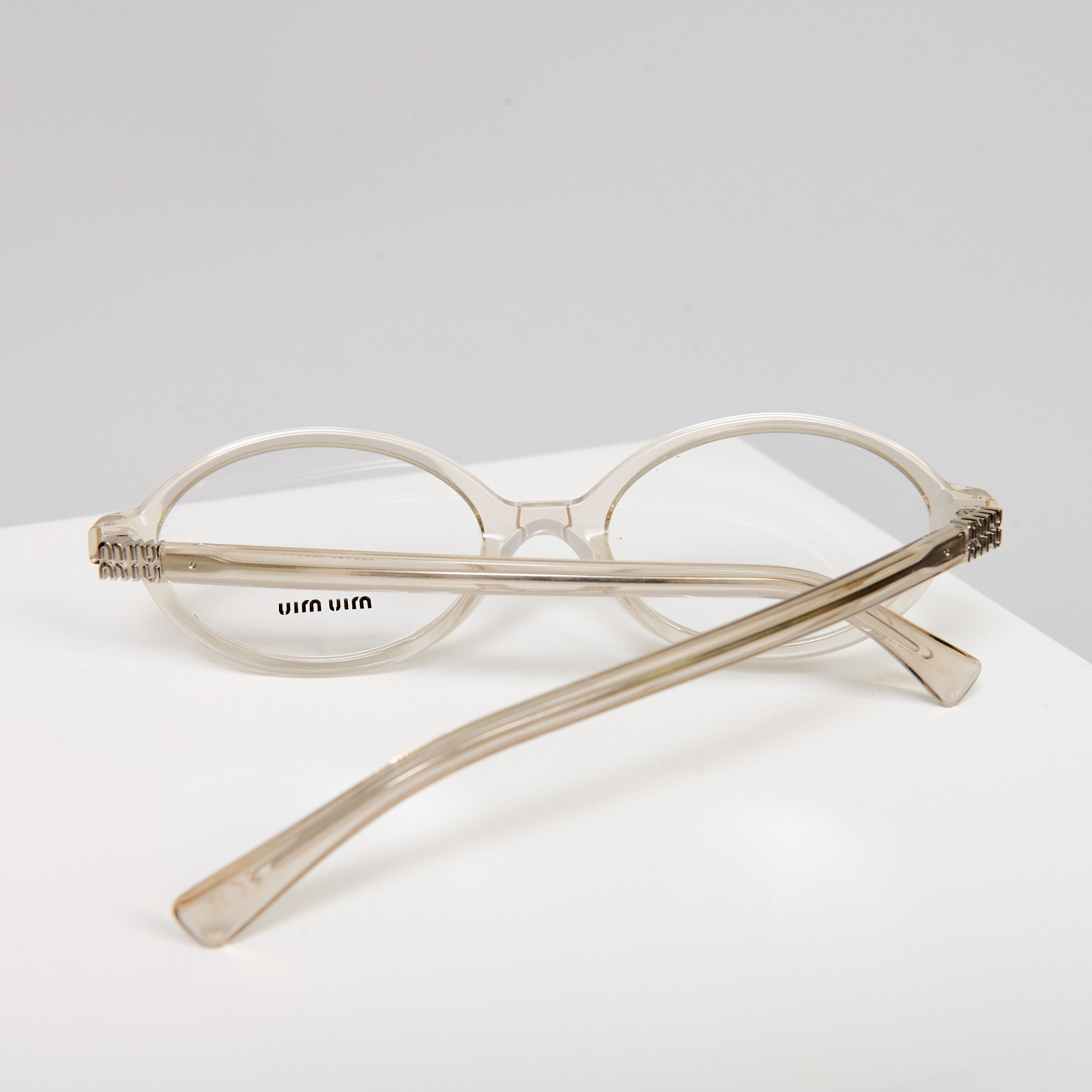 Miu Miu MIU MIU 0MU 01XV 12U101 GLASSES Size ONE SIZE - 4 Thumbnail