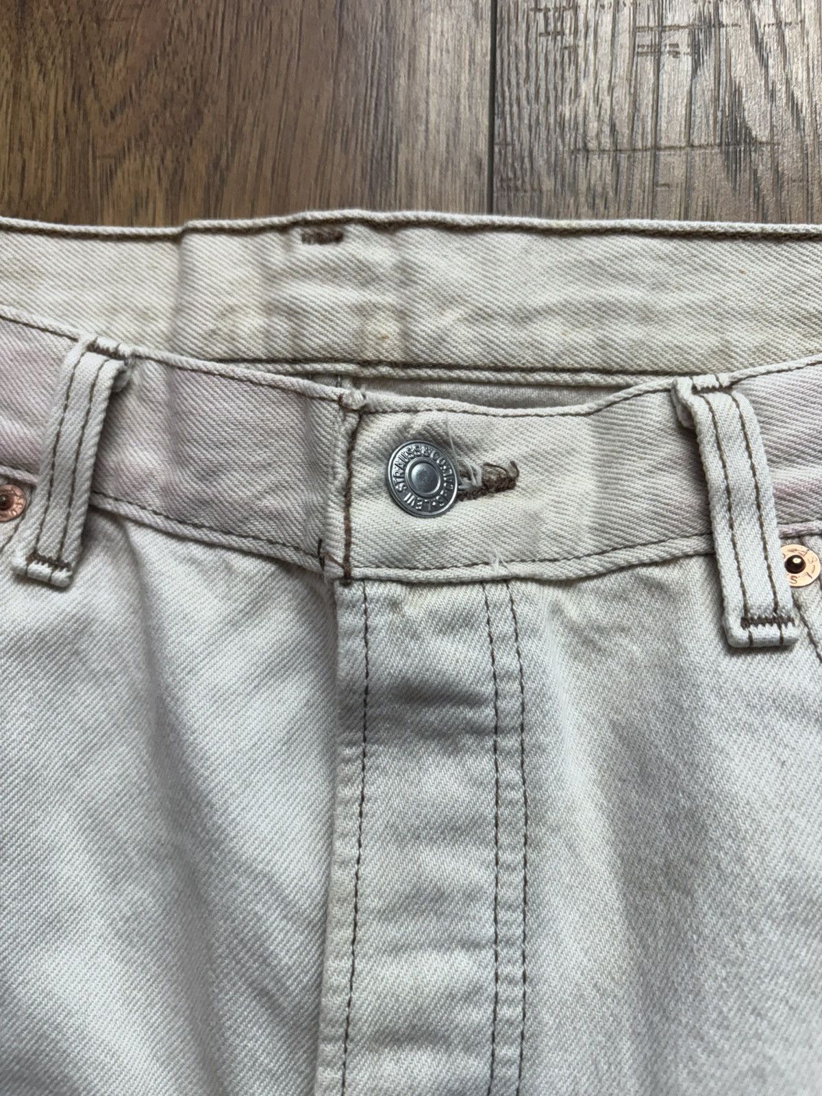 Levi's × Levi's Made & Crafted × Levi's Vintage Clothing Levis Denim Made in USA 1993 w38 l32 Size US 38 / EU 54 - 2 Thumbnail