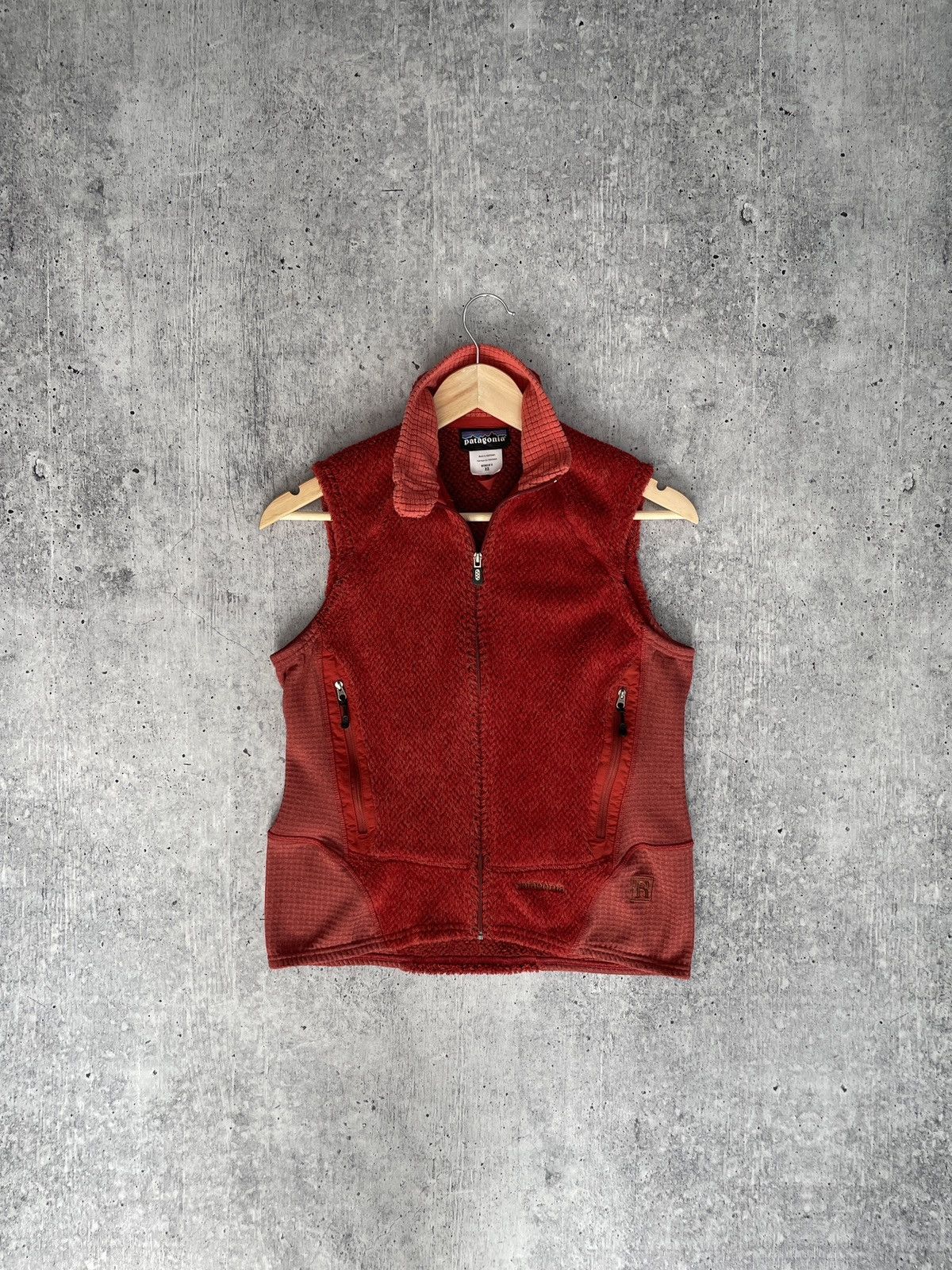 Patagonia × Vintage Patagonia Women's Polartec Fleece Vest Red size XS Size XS / US 0-2 / IT 36-38 - 1 Thumbnail