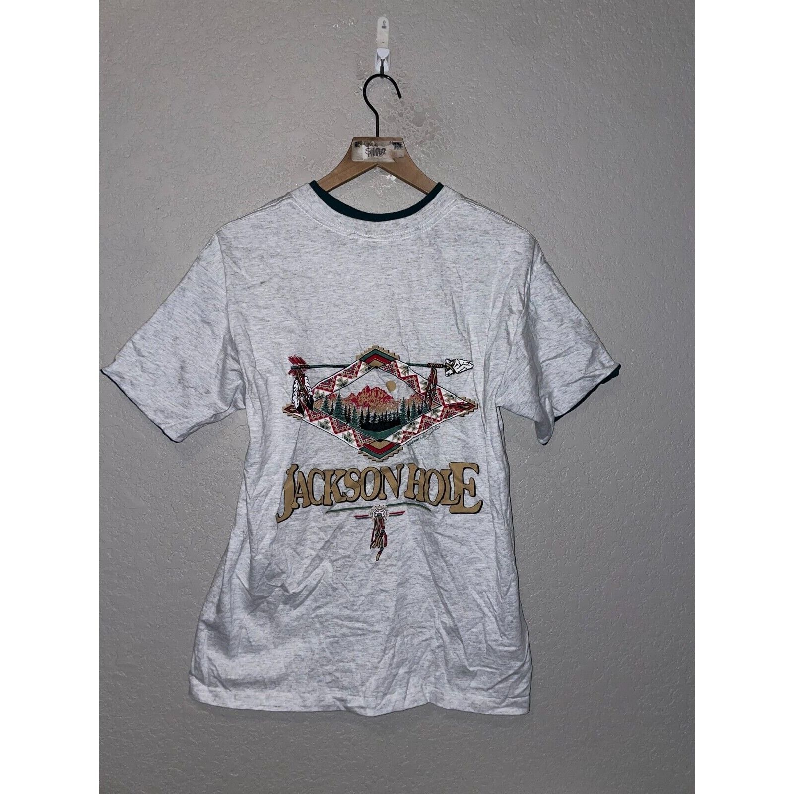 Signal Sport VintageLas Vegas Shirt Test Print NV Jackson Hole Tee M Size US M / EU 48-50 / 2 - 11 Thumbnail