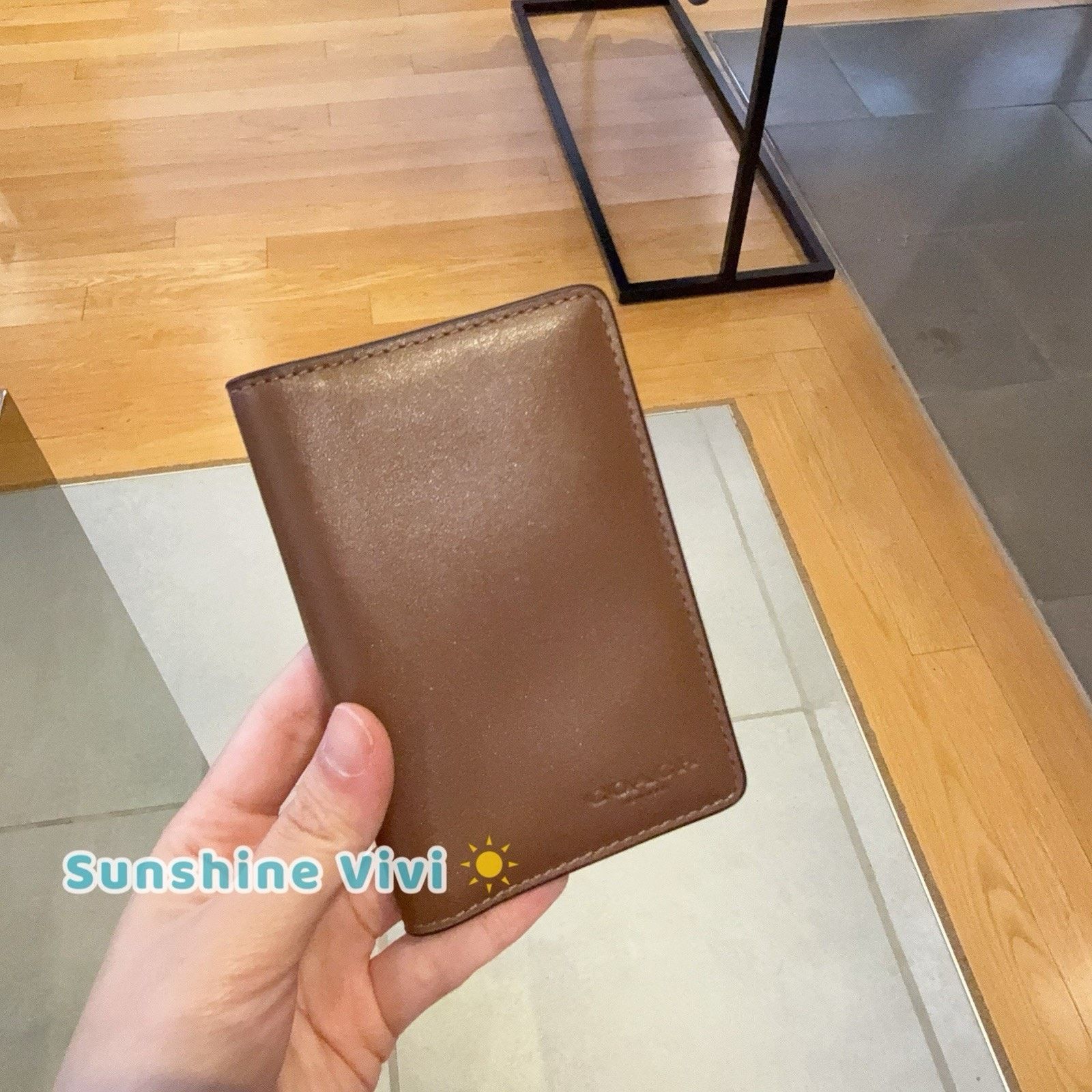 Coach NWT Coach CJ728 Id License Credit Card Wallet Leather Saddle Size ONE SIZE - 4 Thumbnail