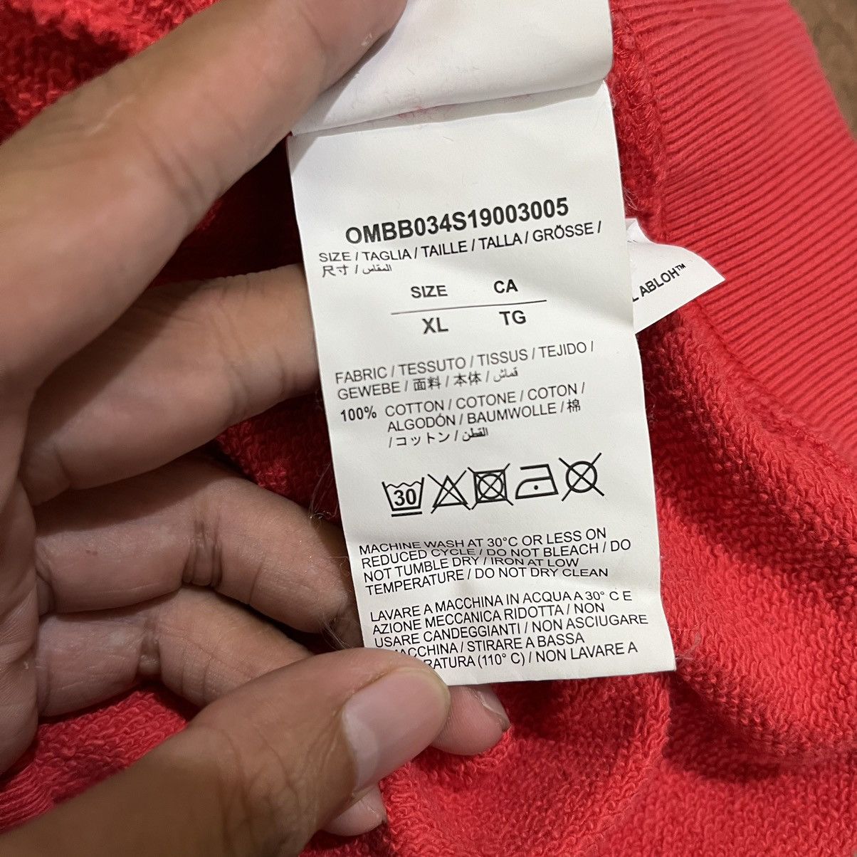 Off-White SS19 Off White - Mona Lisa Hoodie Size US XL / EU 56 / 4 - 15 Thumbnail