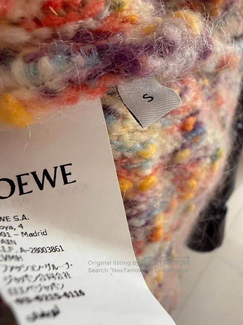 Loewe Loewe Colorful Spotted Knit Cardigan, Good Knitting Craft Size S / US 4 / IT 40 - 7 Thumbnail