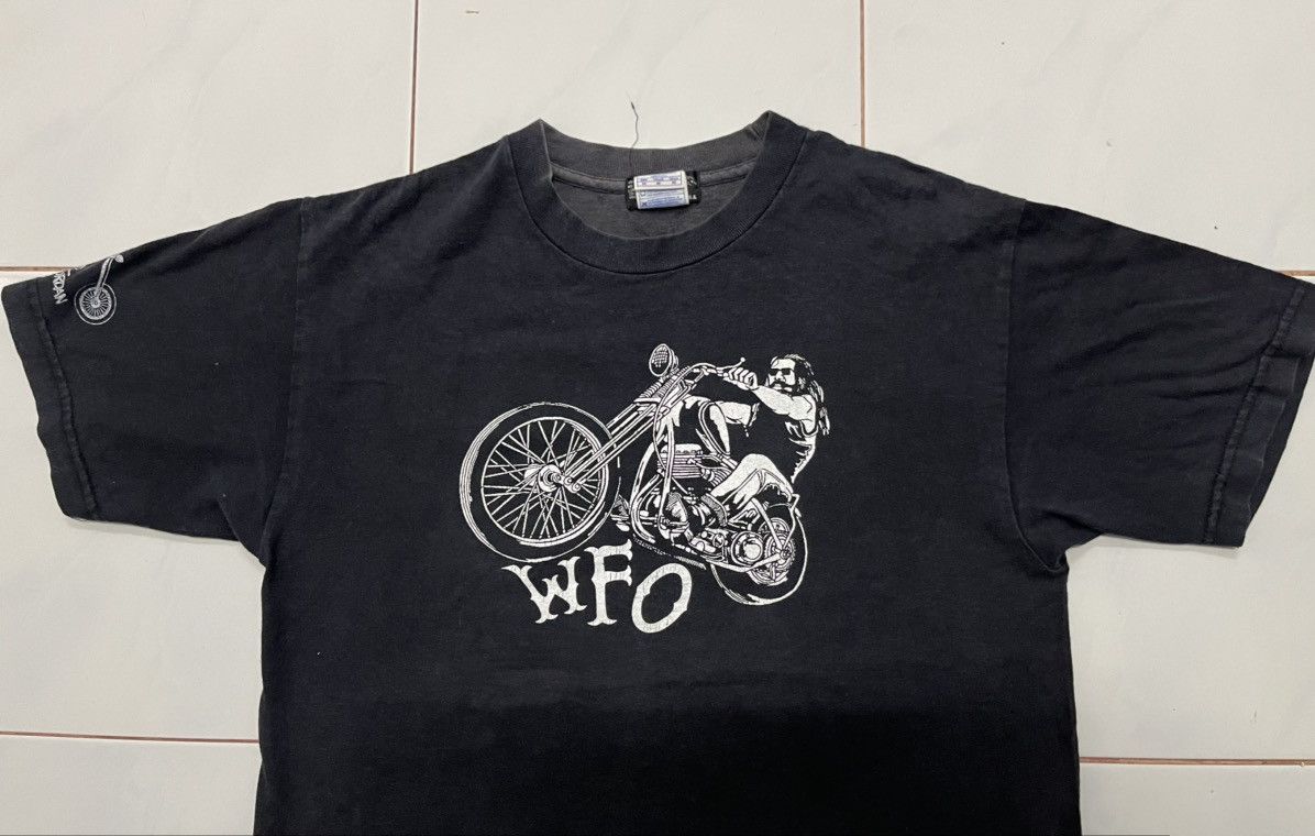 Vintage VINTAGE WFO CUTRATE JORDAN MOTO STYLE TSHIRT FADED Size US M / EU 48-50 / 2 - 7 Thumbnail