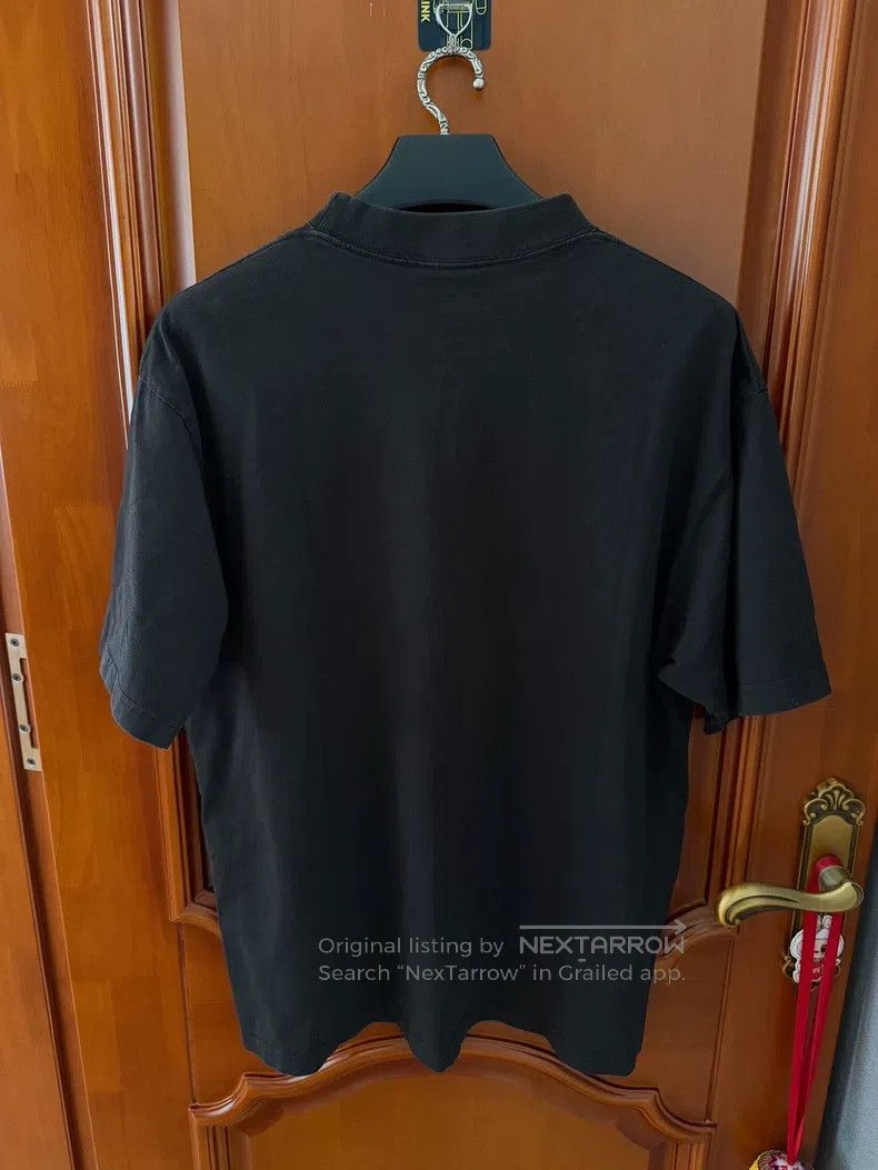 Balenciaga Balenciaga Reflective Logo Short Sleeve T-Shirt Size US M / EU 48-50 / 2 - 2 Thumbnail