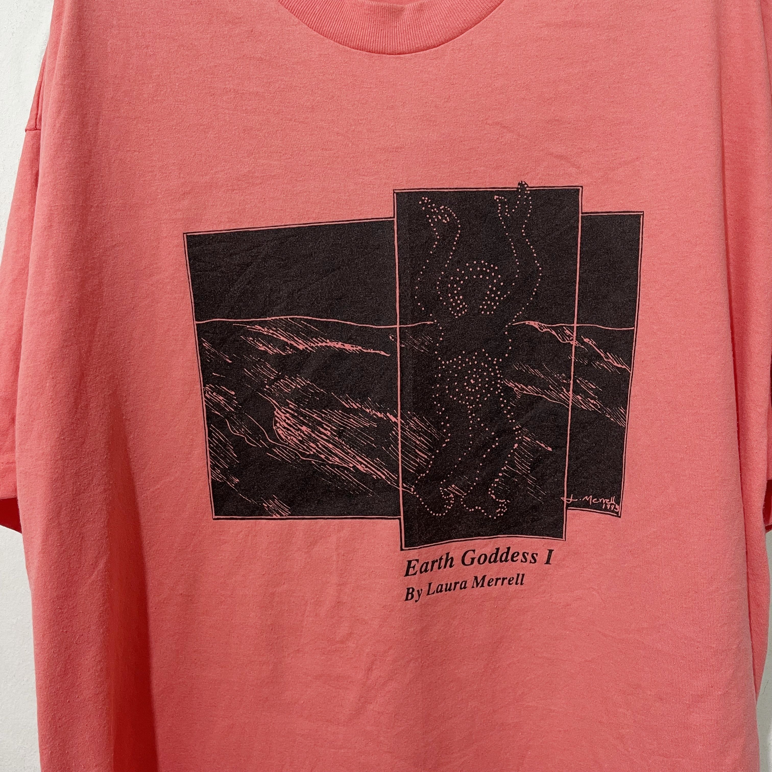 Vintage Vintage 90s Earth Goddess Shirt Size US XL / EU 56 / 4 - 2 Thumbnail