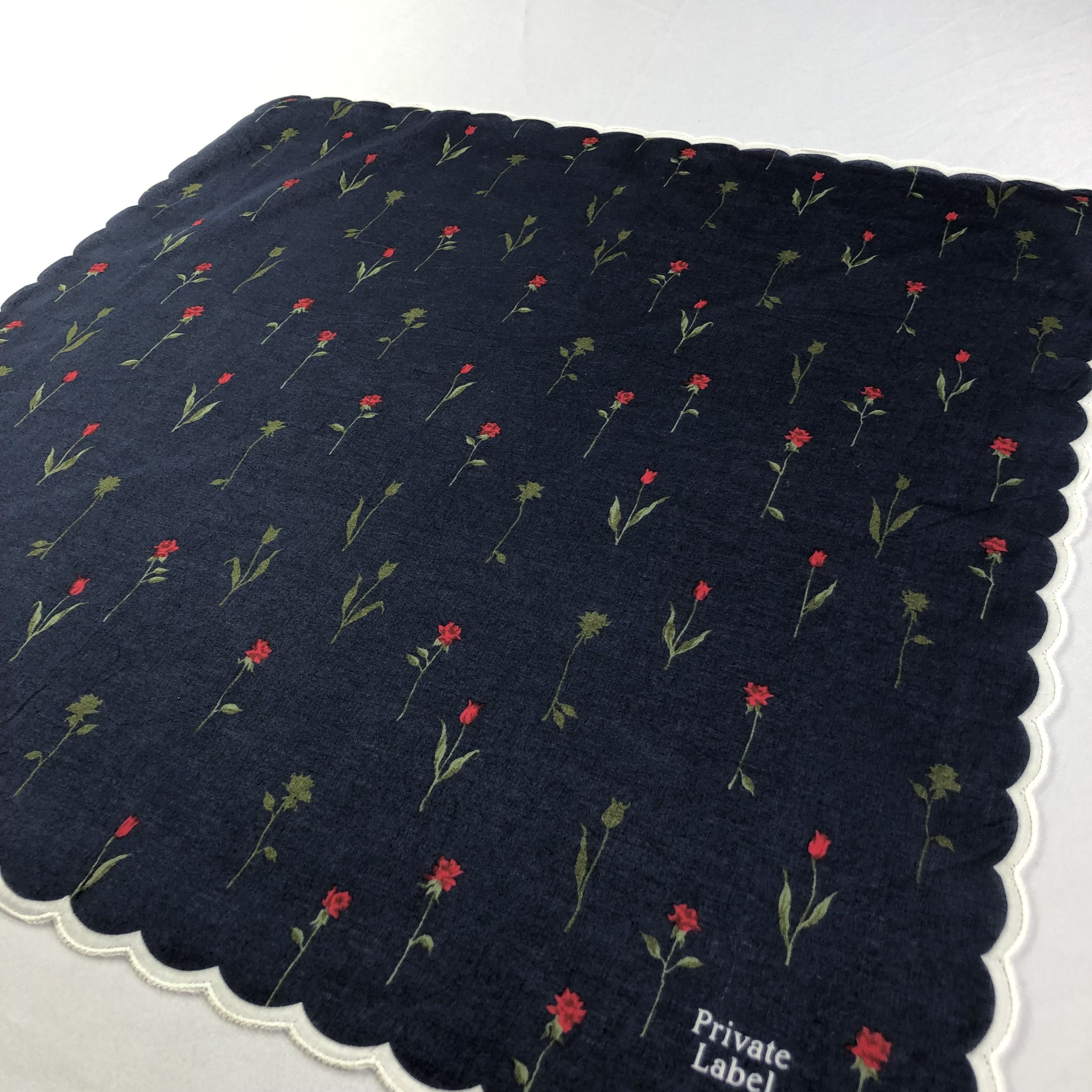 Vintage Private Label Handkerchief Neckerchief Bandana H1824 Size ONE SIZE - 3 Thumbnail
