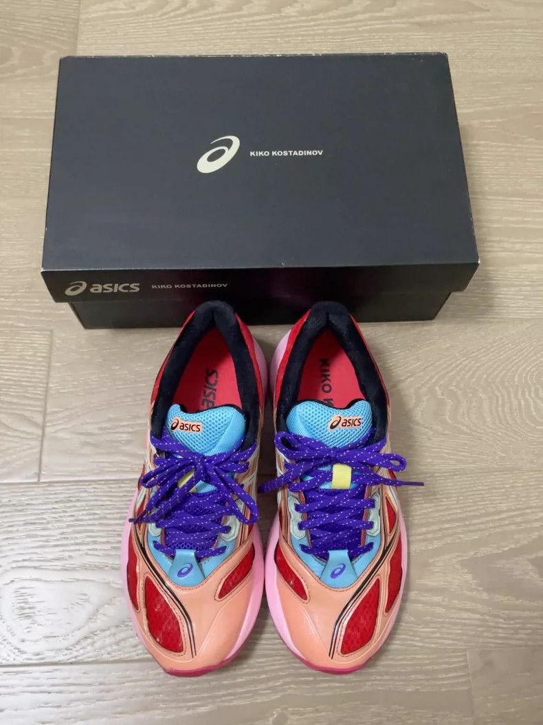 Kiko Kostadinov Kiko Kostadinov Gel-Korika Asics Kiko Co-Branded Pink Retro Size US 5.5 / IT 35.5 - 3 Thumbnail