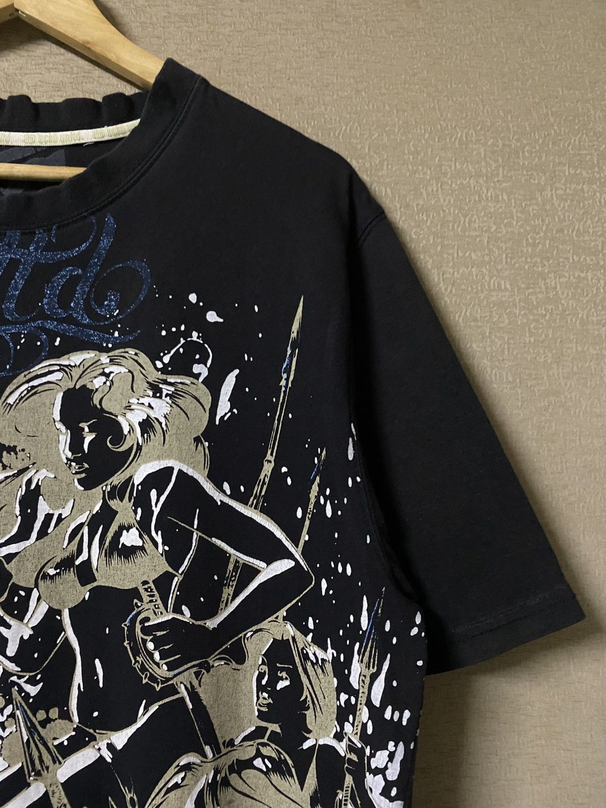 Ecko Unltd. ECKO UNLTD Sexy Girls Spray Art Overprint Tshirt Size US L / EU 52-54 / 3 - 3 Thumbnail