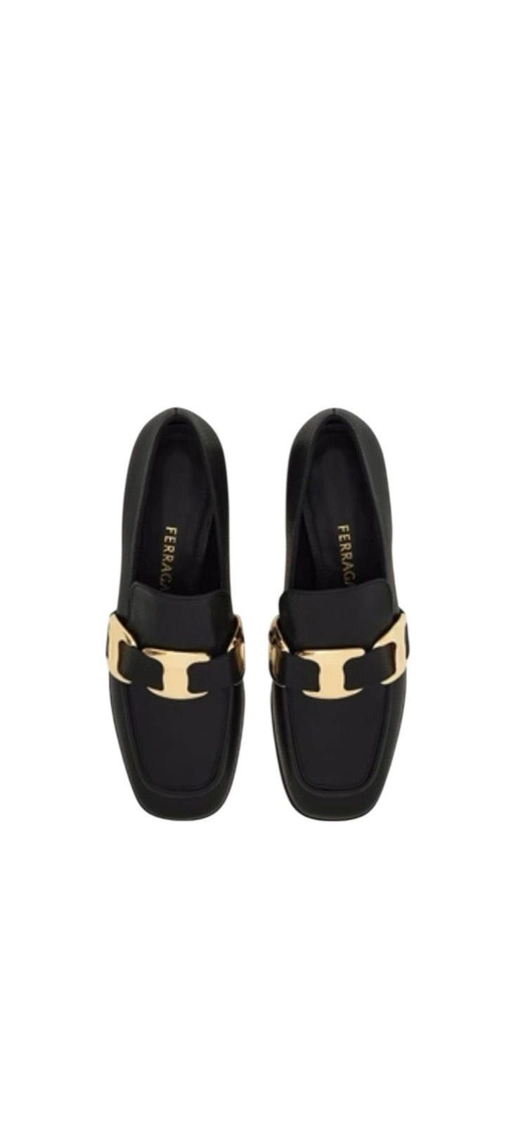 Salvatore Ferragamo Ferragamo Maxi Vara Plate Loafer Size US 7.5 / IT 37.5 - 2 Thumbnail