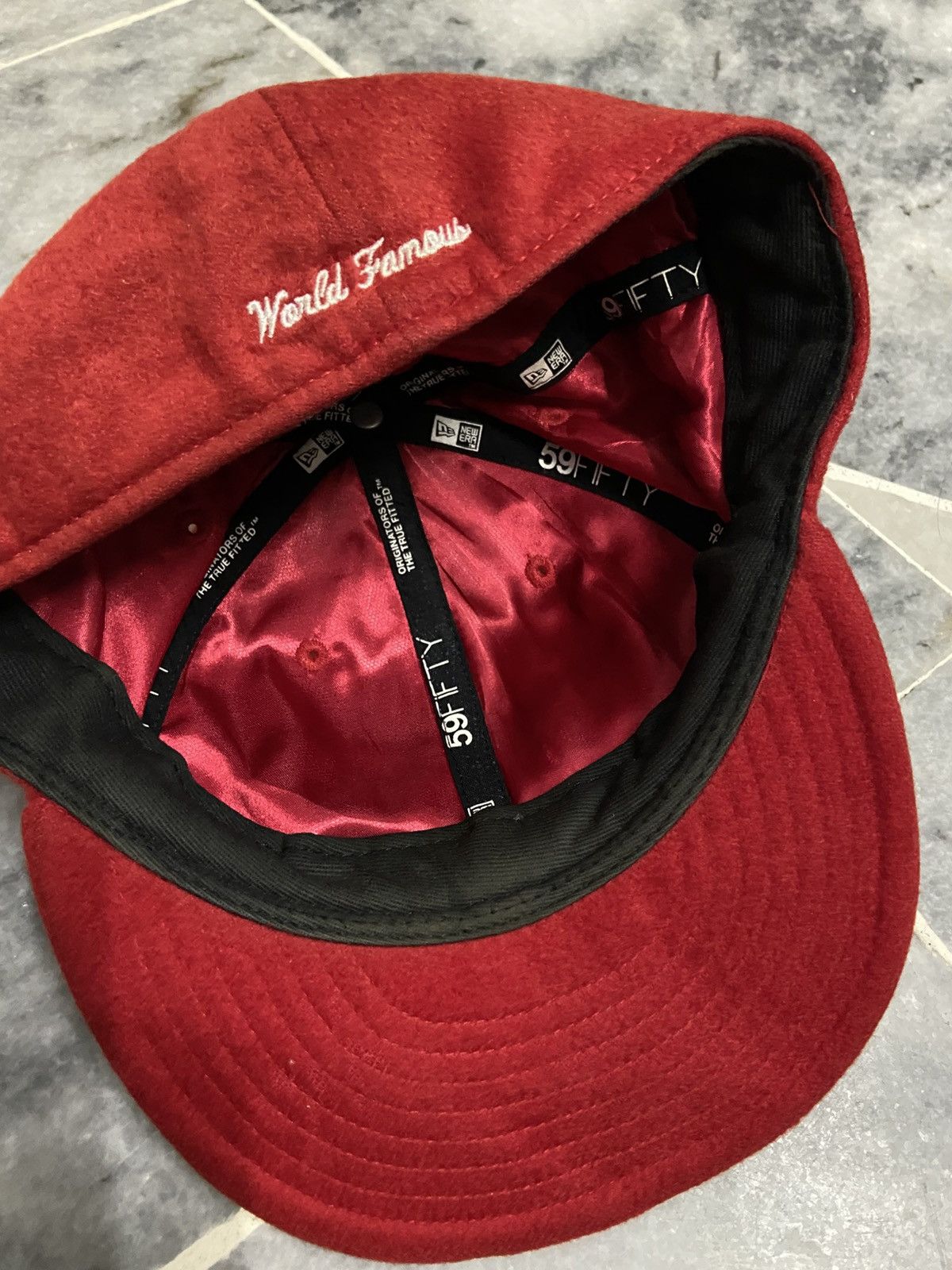 Supreme Supreme X New Era World Famous 1994 Fitted Hat Size ONE SIZE - 8 Thumbnail