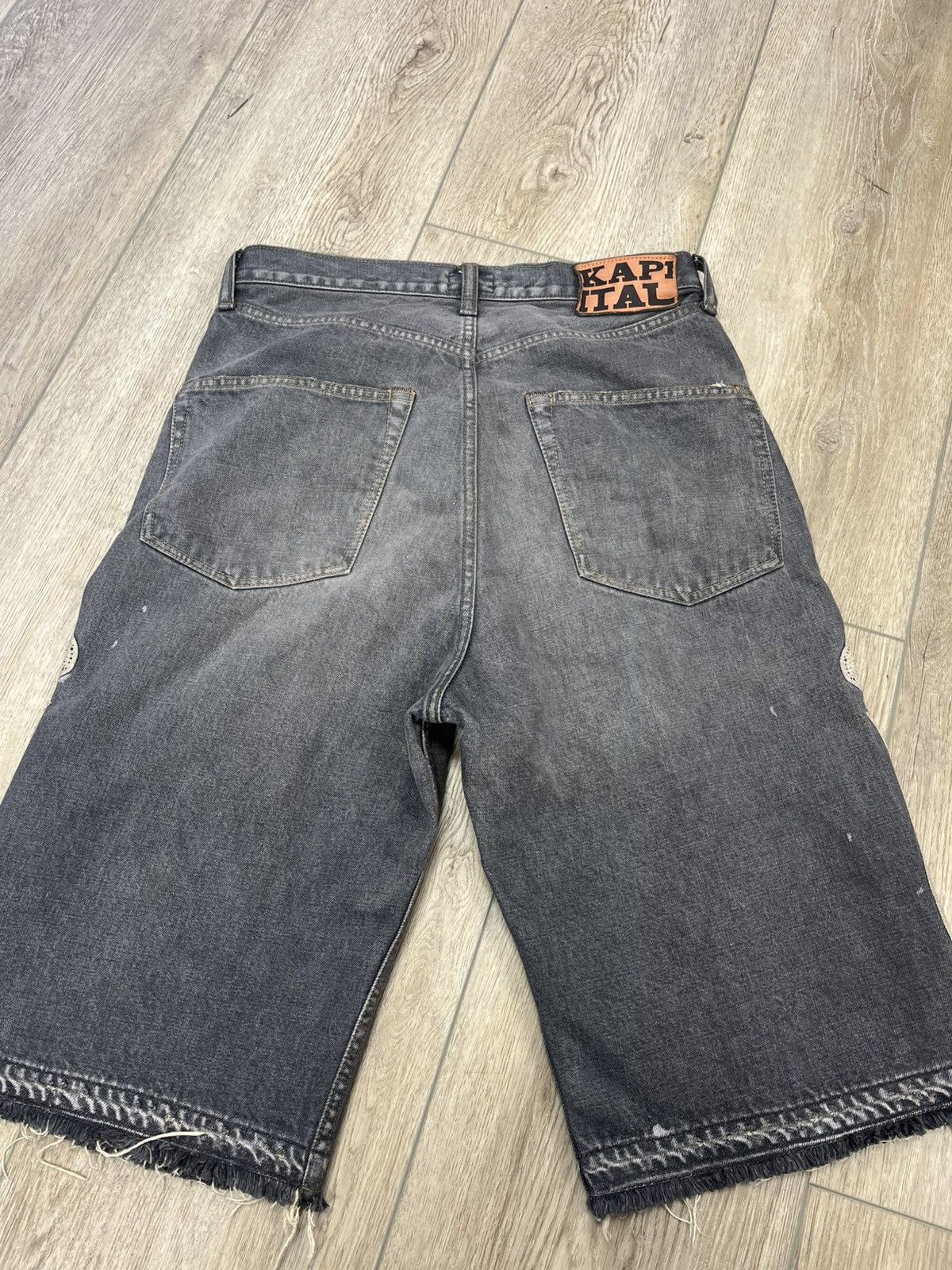 Kapital Kapital Bone Shorts Black Size US 30 / EU 46 - 2 Thumbnail