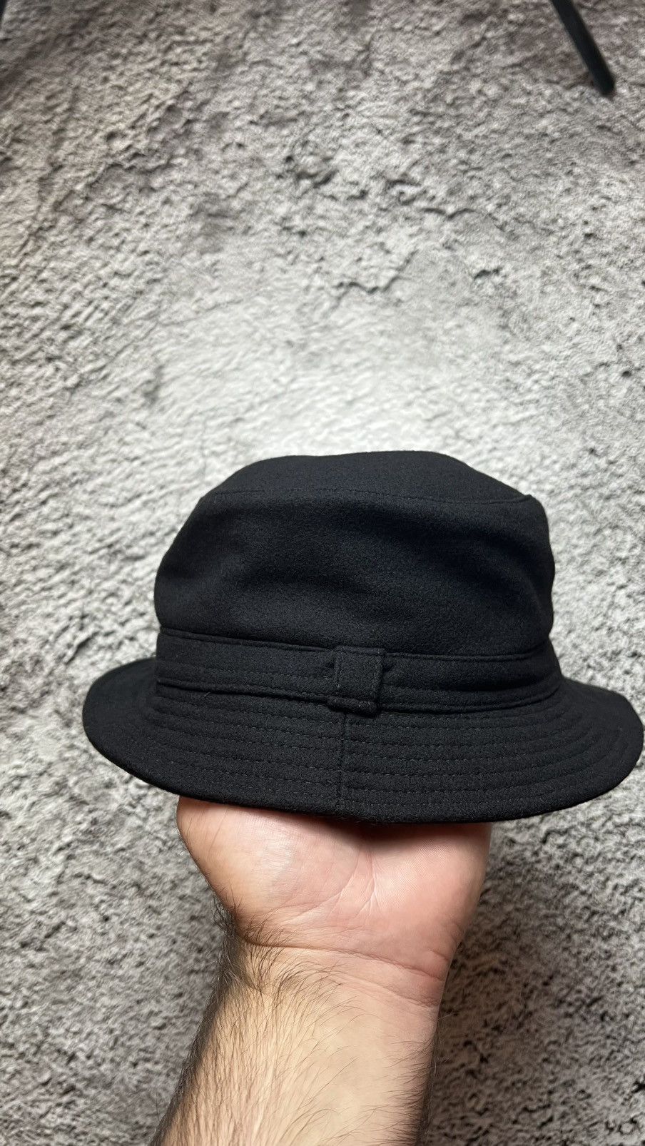 Paul & Shark Paul & Shark wool bucket hat leather patch logo Size ONE SIZE - 3 Thumbnail