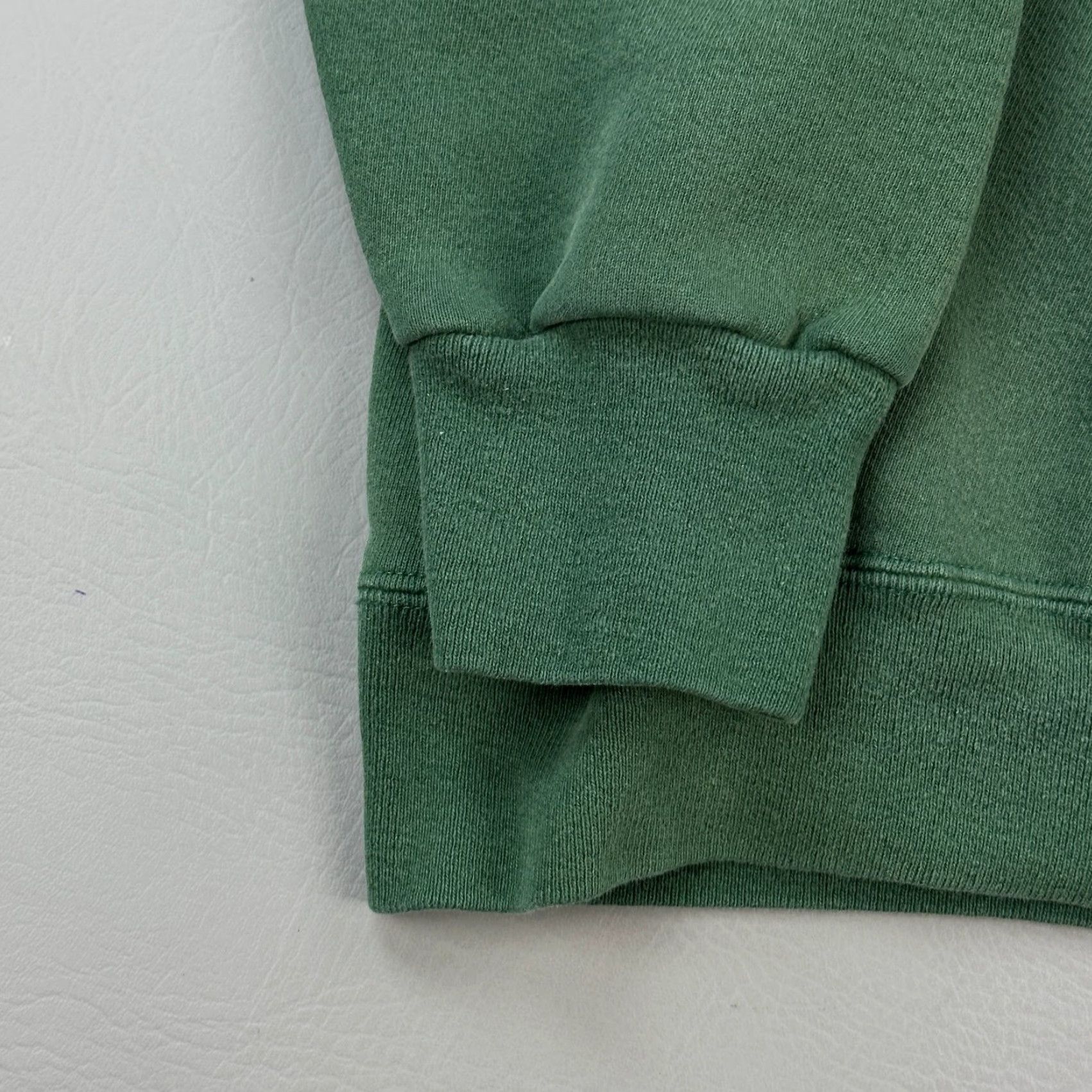 Vintage VINTAGE Eagle USA Sweatshirt Mens XL Green Heavyweight Crewneck Pullover USA Y2K Size US XL / EU 56 / 4 - 2 Thumbnail