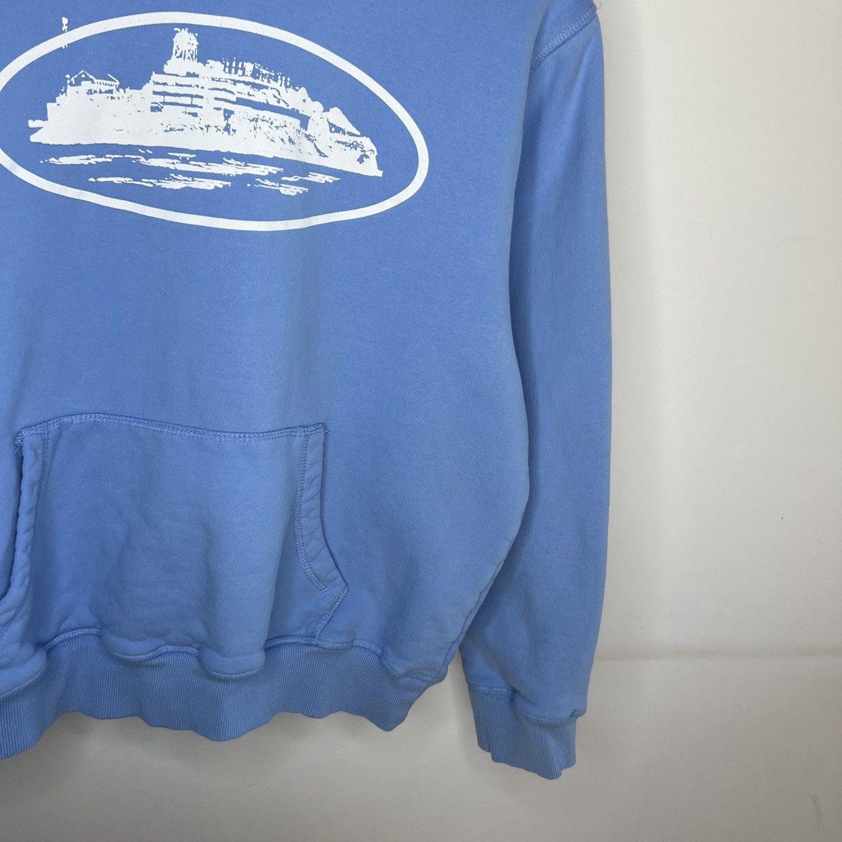 Corteiz Corteiz Blue Y2K Hoodie Big Logo Sweatshirt Size US S / EU 44-46 / 1 - 3 Thumbnail