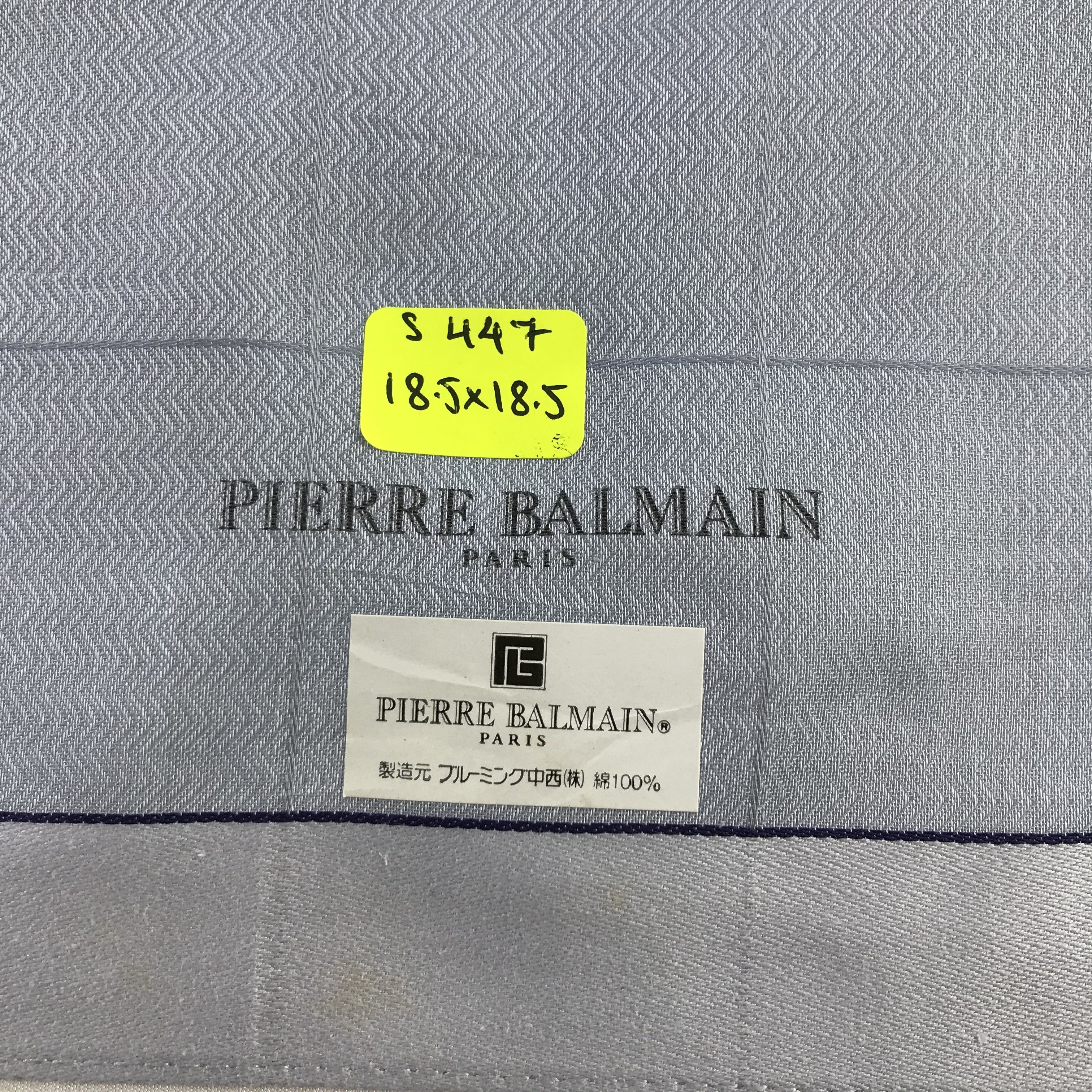 Pierre Balmain × Vintage Pierre Balmain Bandana / Handkerchief / Neckerchief - S447 Size ONE SIZE - 5 Thumbnail