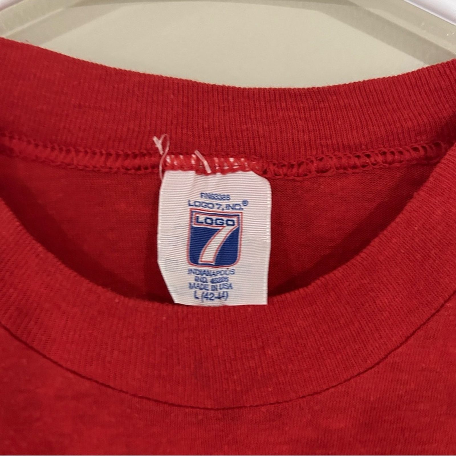 Logo 7 Vintage San Francisco 49ers Football Shirt Size US L / EU 52-54 / 3 - 3 Thumbnail
