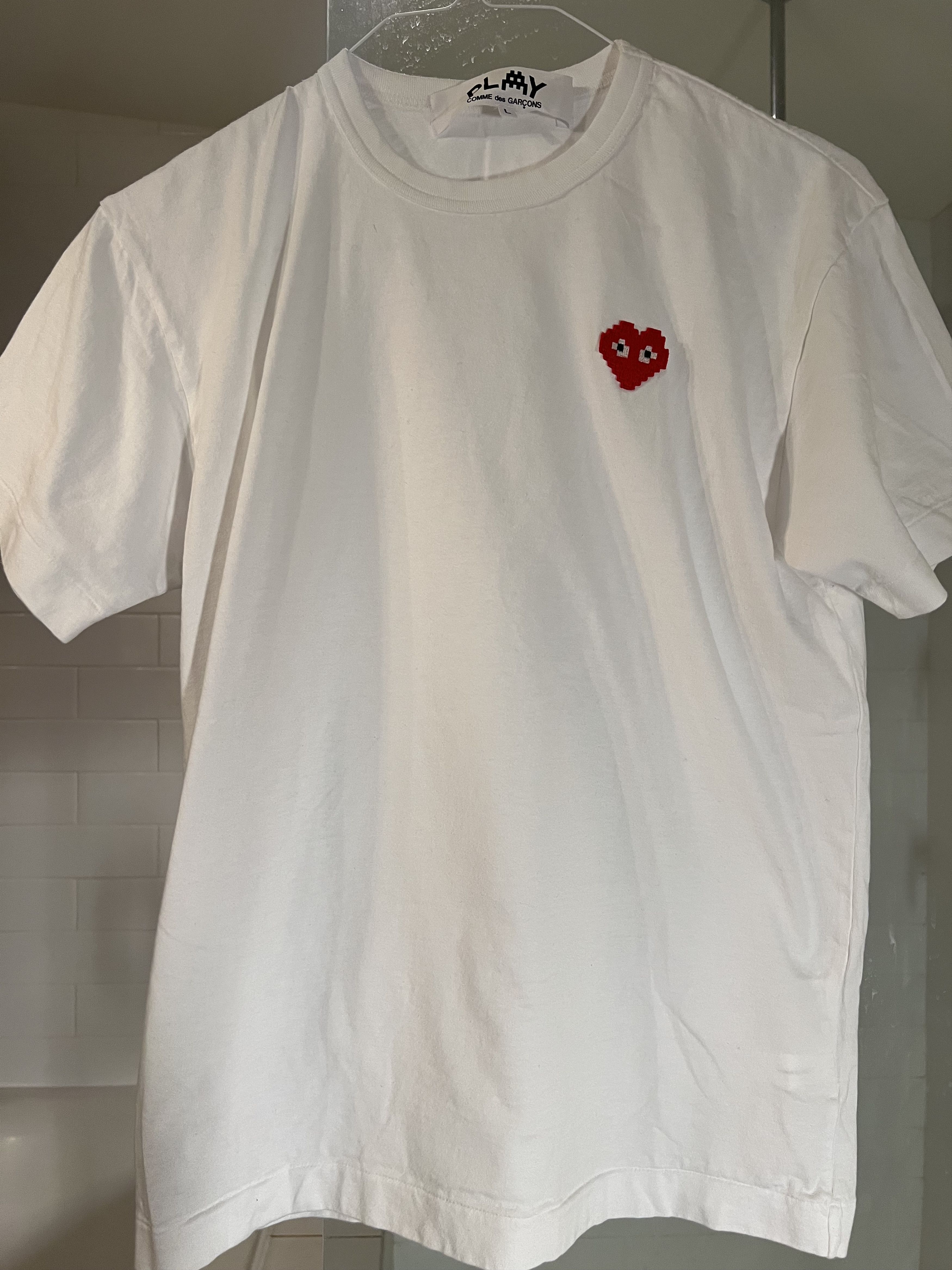 Comme des Garcons PLAY Cdg Play Tshirt Size US L / EU 52-54 / 3 - 1 Thumbnail