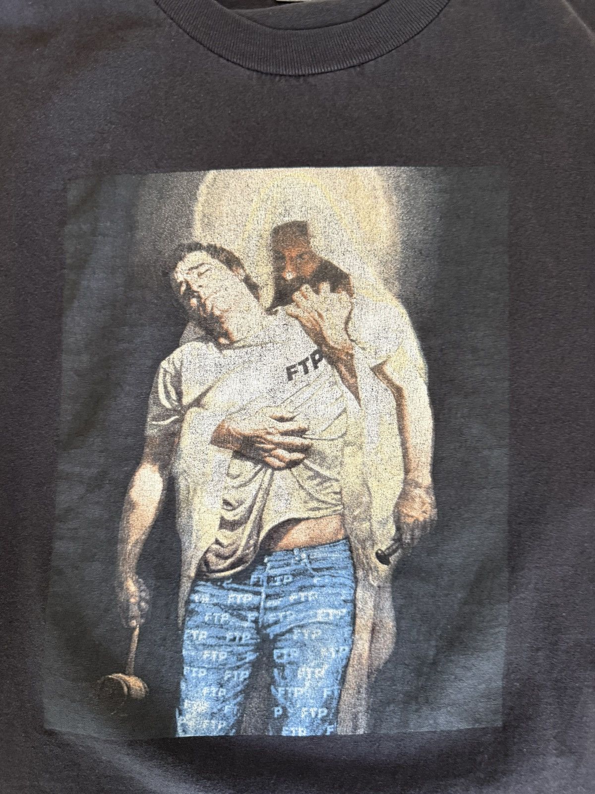 Fuck The Population Ftp Jesus shirt Size US XL / EU 56 / 4 - 2 Thumbnail