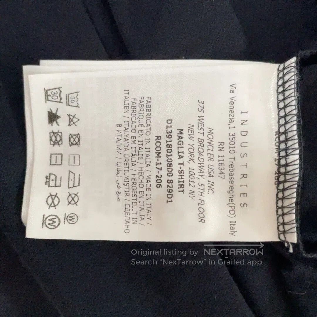 Moncler Gamme Bleu Moncler GAMME BLEU Thom Browne Short Sleeve T. Size US M / EU 48-50 / 2 - 6 Thumbnail