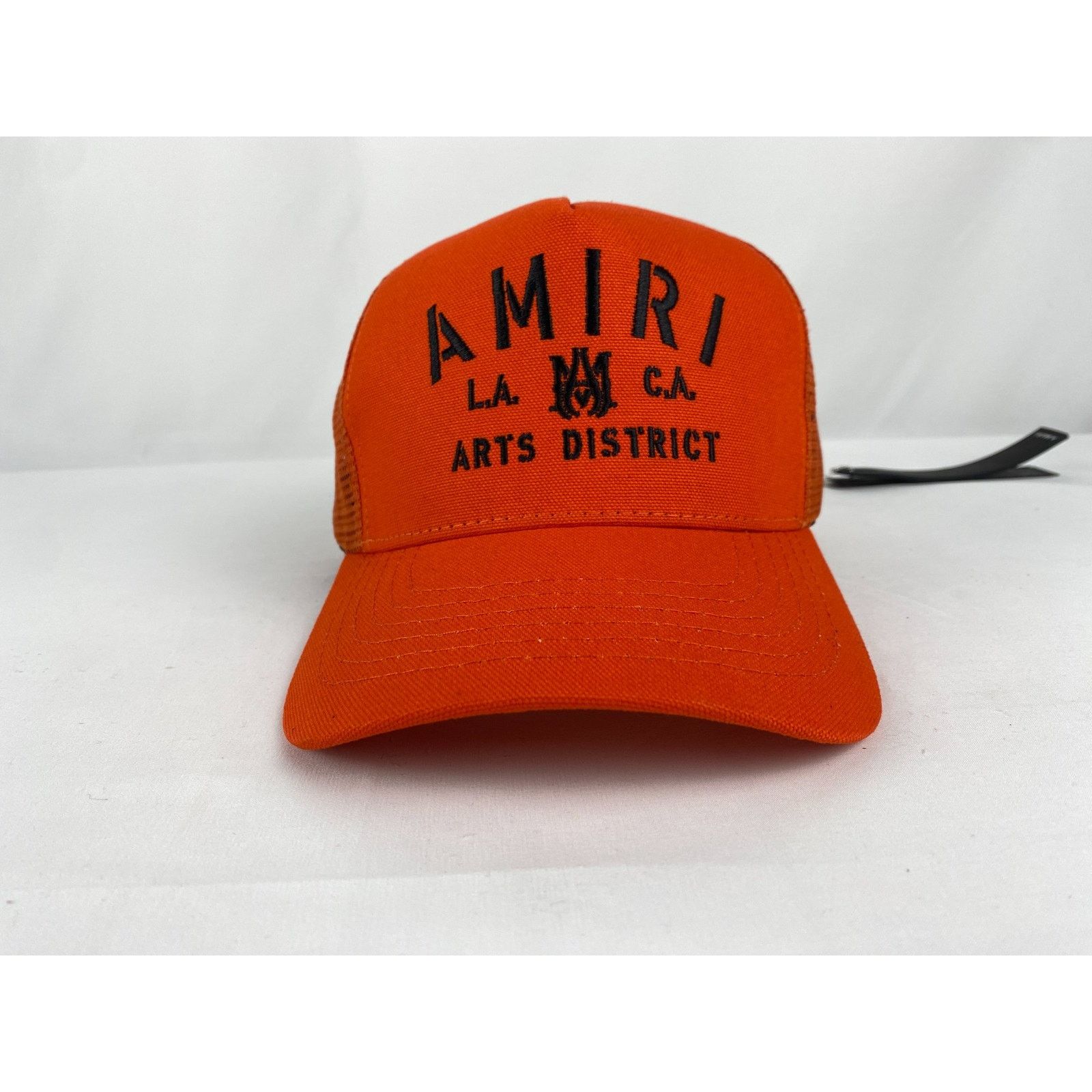 Amiri o1rshd1 Q:12 / Size :OS / Amiri Stencil Trucker Hat / Cap Size ONE SIZE - 1 Thumbnail