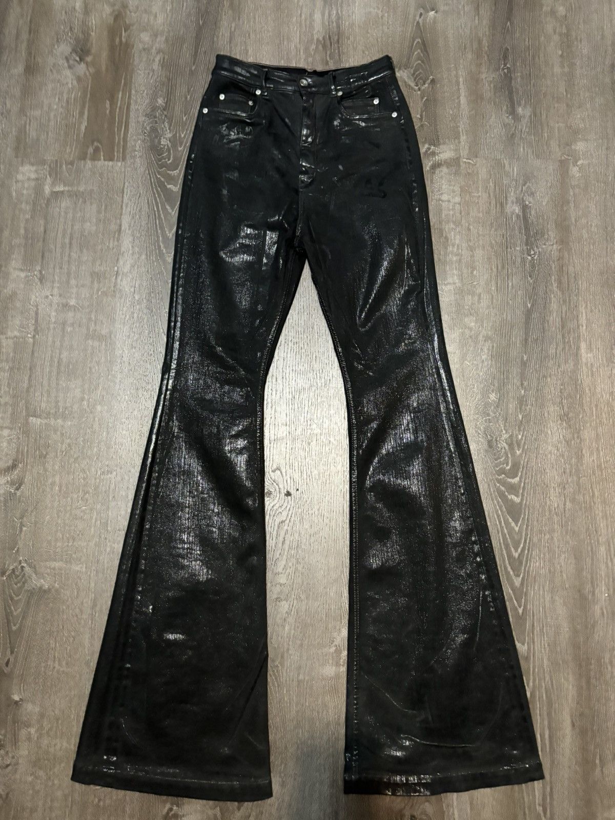 Rick Owens Drkshdw Rick owen Bolan waxed Size 30" / US 8 / IT 44 - 1 Thumbnail