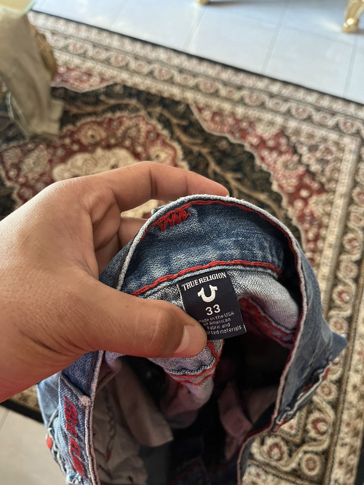 True Religion Y2K True Religion Distressed Jorts Size US 33 - 9 Thumbnail