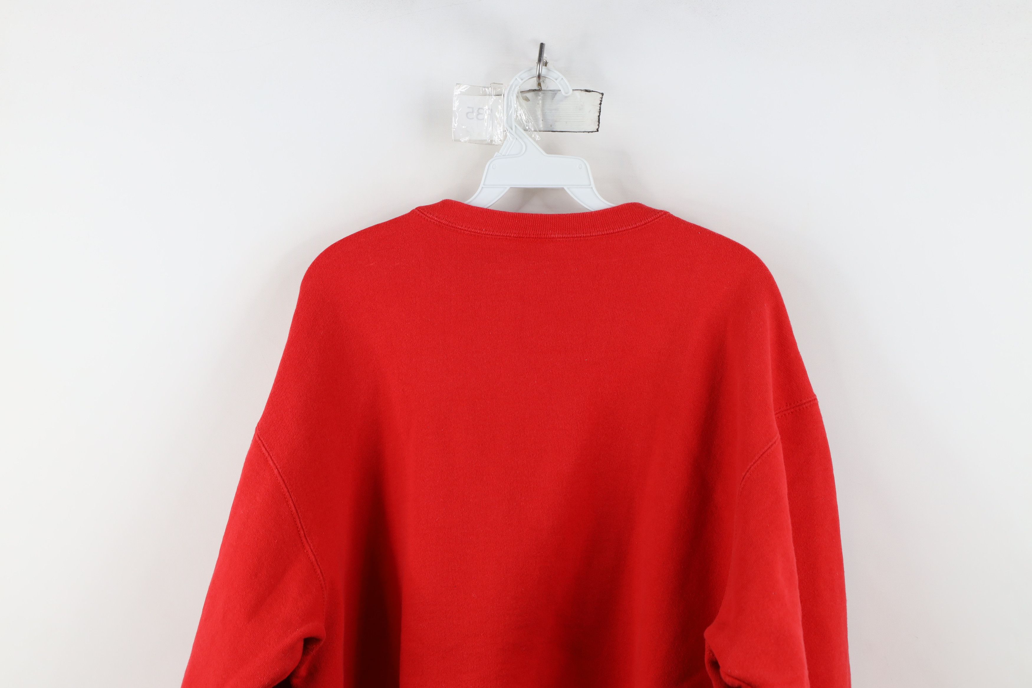 Vintage Vintage 90s Heavyweight Newport Rhode Island Sweatshirt Red Size US L / EU 52-54 / 3 - 11 Thumbnail