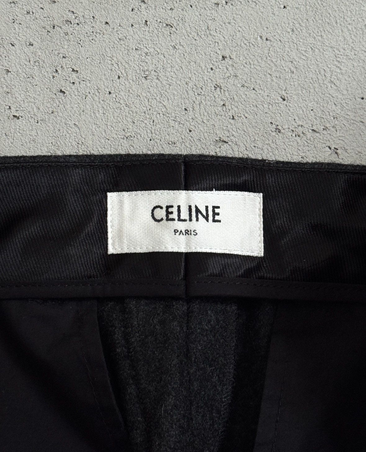 Celine Céline by Hedi Slimane Wool Carot Pants SS23 Size US 31 - 4 Thumbnail