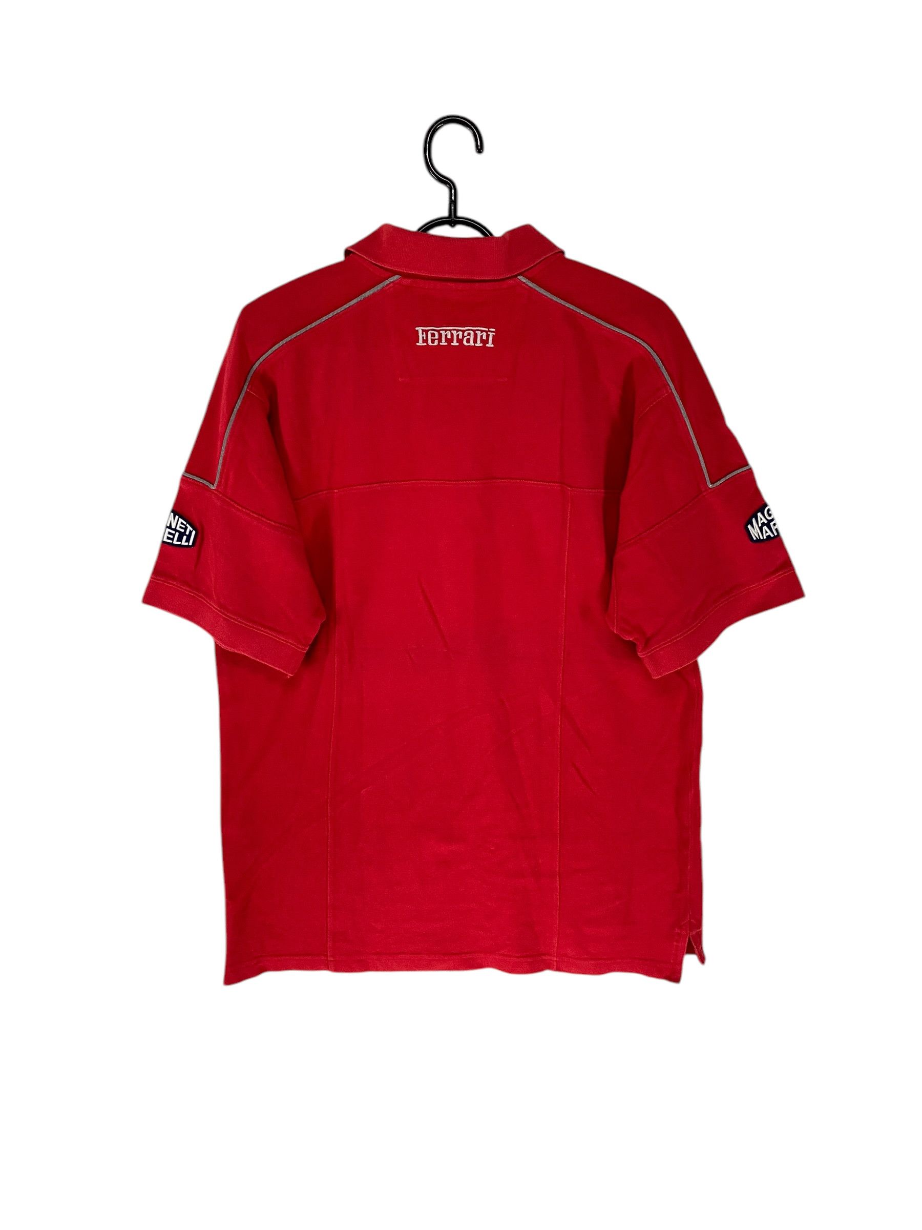 Vintage 90s Ferrari magneti marelli formula 1 polo Size US M / EU 48-50 / 2 - 2 Thumbnail