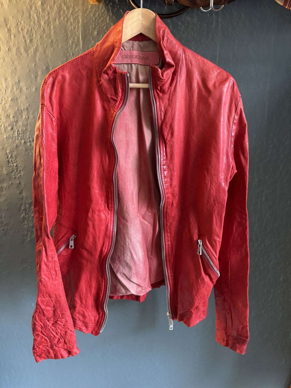 Giorgio Brato Gorgeous Giorgio Brato Leather Jacket Size US M / EU 48-50 / 2 - 4 Thumbnail