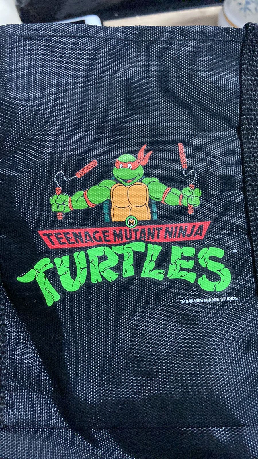 Vintage Vintage 1989 Teenage Mutant Ninja Turtles Kid’s Duffel Bag Size ONE SIZE - 2 Thumbnail