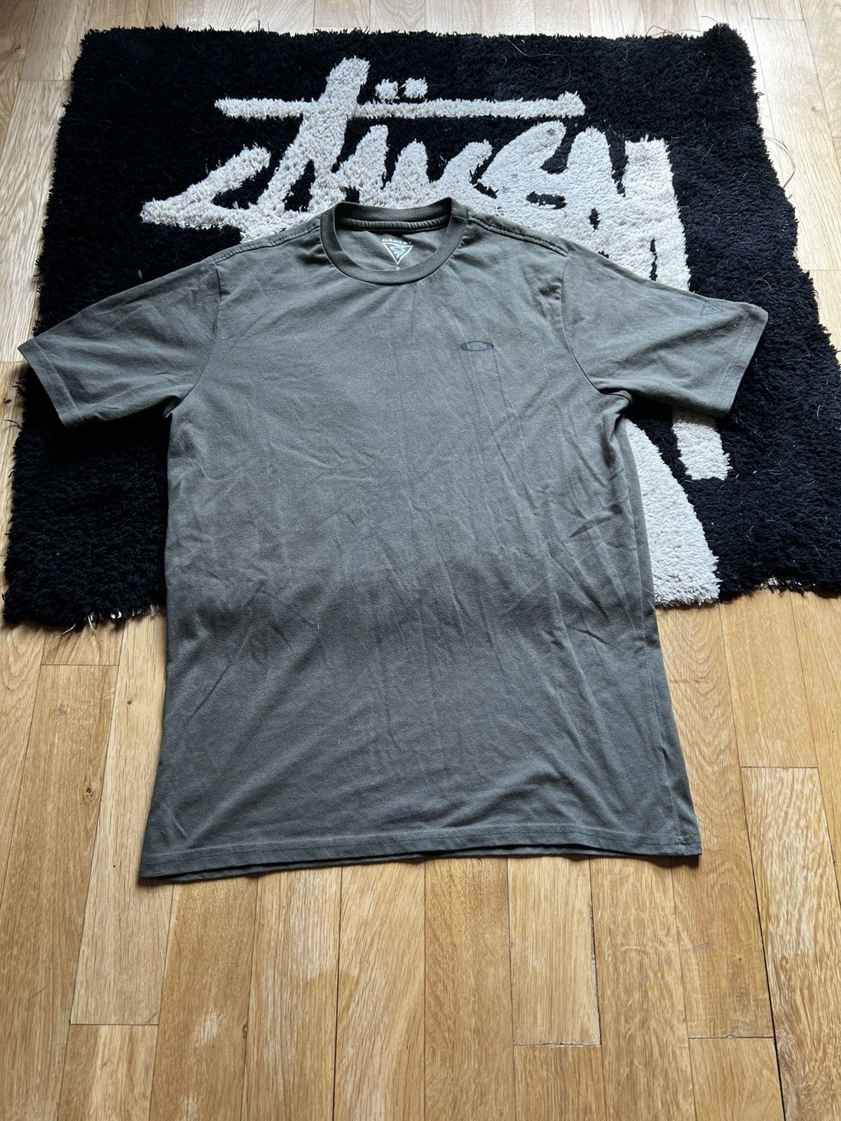 Oakley × Vintage Vintage Oakley T-shirt Tee Big American Flag Logo Size US S / EU 44-46 / 1 - 3 Thumbnail